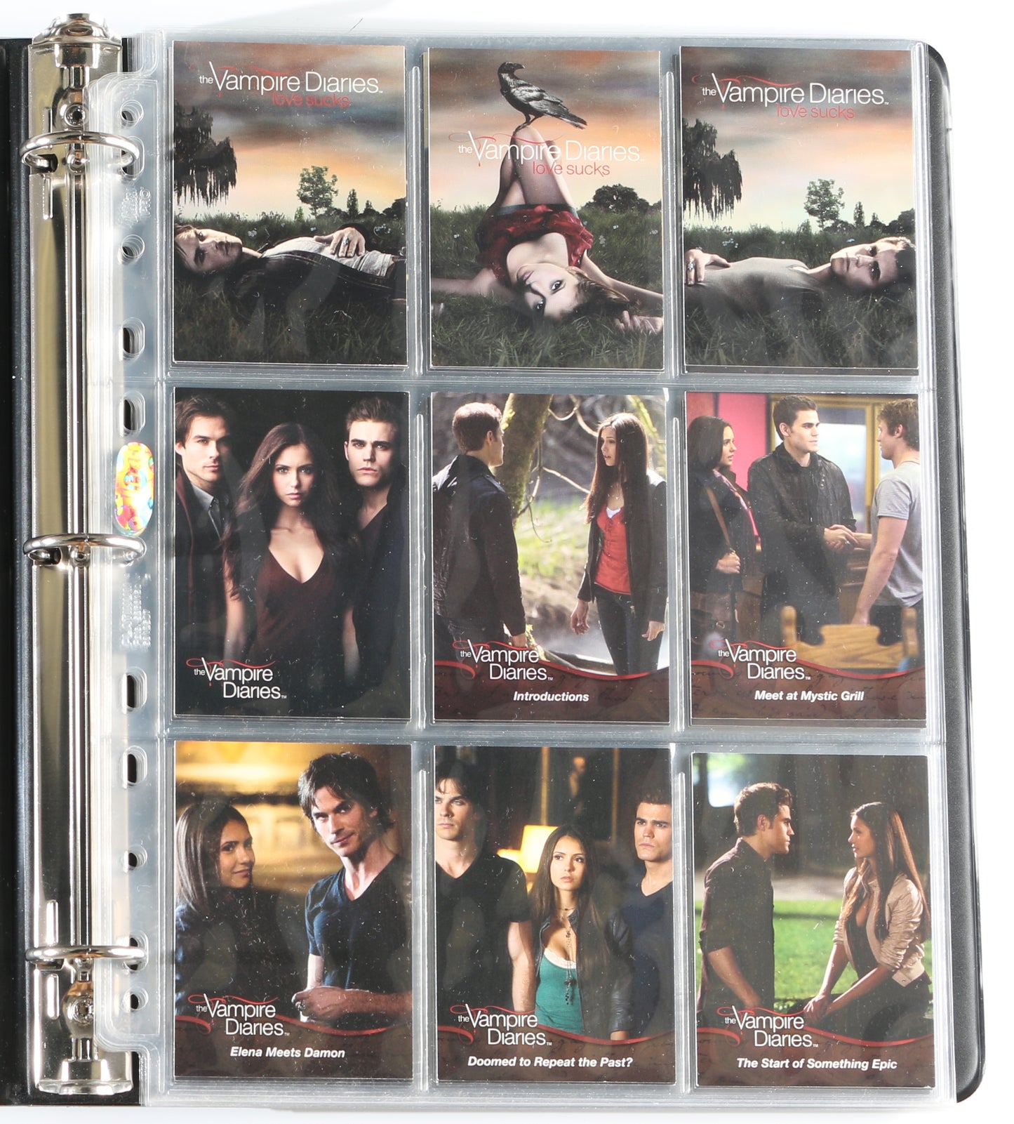 
                  
                    The Vampire Diaries Cryptozoic Trading Cards 103pc LOT with 20 Cards Signed by Nina Dobrev, Paul Wesley, Ian Somerhalder, Steven R. McQueen, Katerina Graham, Candice Accola, Zach Roerig, Michael Trevino, Sara Canning, & More
                  
                