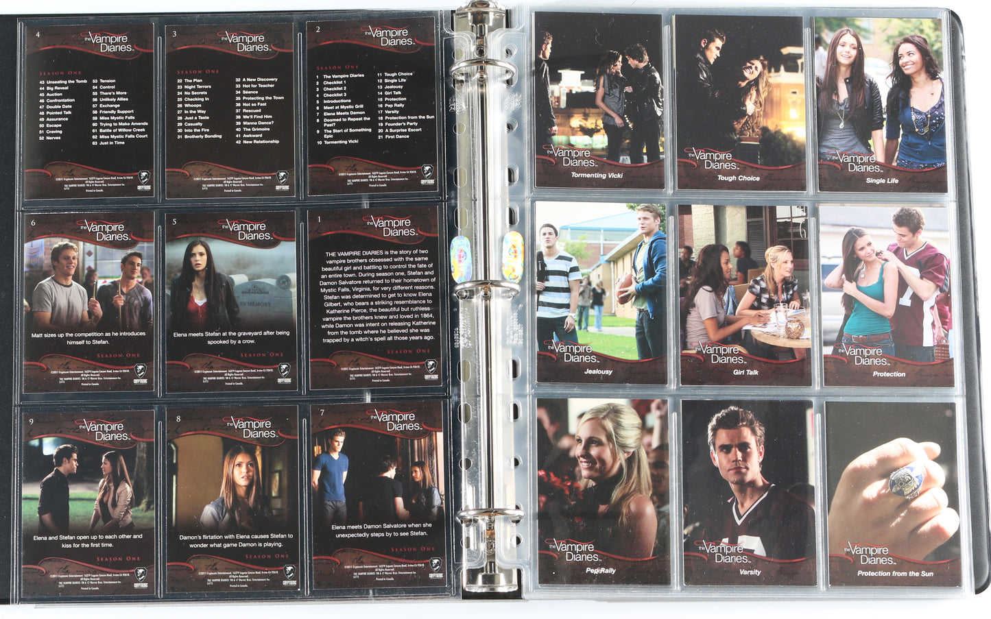 
                  
                    The Vampire Diaries Cryptozoic Trading Cards 103pc LOT with 20 Cards Signed by Nina Dobrev, Paul Wesley, Ian Somerhalder, Steven R. McQueen, Katerina Graham, Candice Accola, Zach Roerig, Michael Trevino, Sara Canning, & More
                  
                