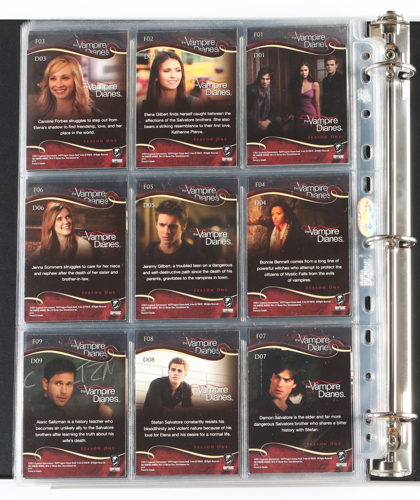 
                  
                    The Vampire Diaries Cryptozoic Trading Cards 103pc LOT with 20 Cards Signed by Nina Dobrev, Paul Wesley, Ian Somerhalder, Steven R. McQueen, Katerina Graham, Candice Accola, Zach Roerig, Michael Trevino, Sara Canning, & More
                  
                