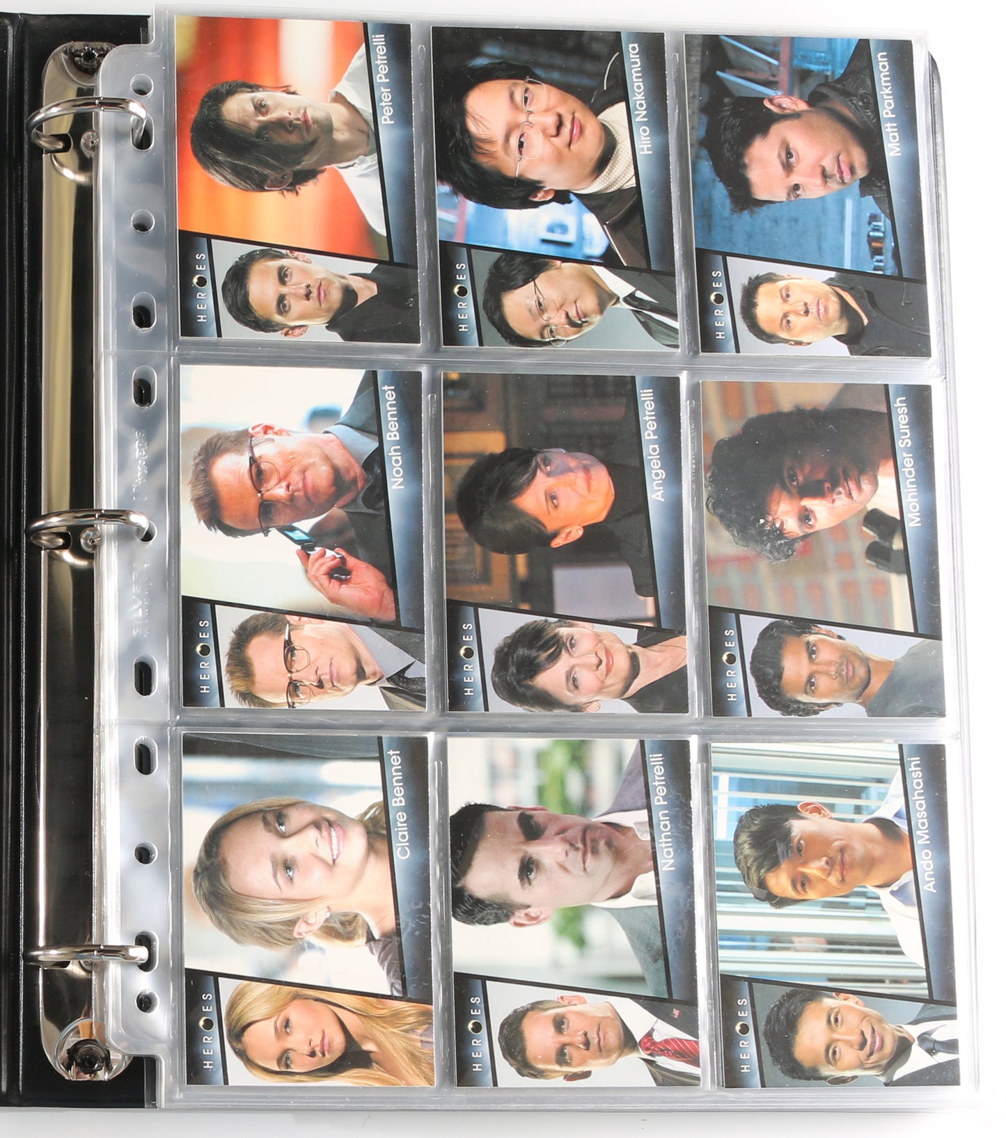 
                  
                    Heroes Rittenhouse Trading Cards 134pc LOT with 43 Cards Signed by Hayden Panettiere, Kristen Bell, Ernie Hudson, Bruce Boxleitner, George Takei, Jack Coleman, James Kyson Lee, Malcolm McDowell, Eric Roberts, Sendhil Ramamurthy, & More
                  
                