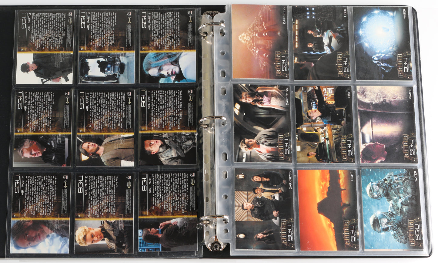 
                  
                    Stargate Universe Rittenhouse Trading Cards 126pc LOT with 26 Cards Signed by Alaina Huffman, Ming-Na Wen, David Blue, Jamil Walker Smith, Brian Smith, Elyse Levesque, Louis Ferreira, Lou Diamond Phillips, Jennifer Spence, Patrick Gilmore, & More
                  
                