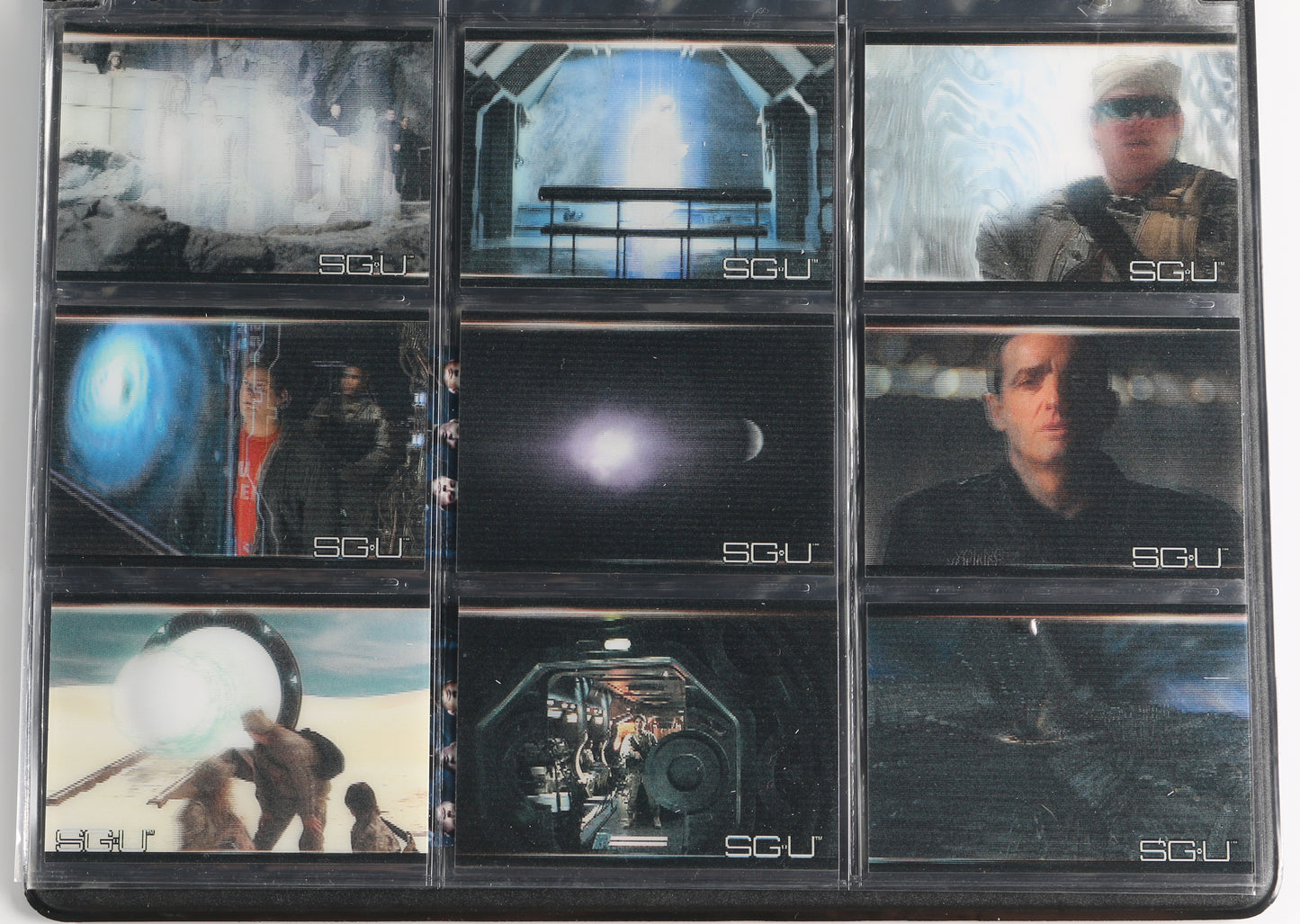
                  
                    Stargate Universe Rittenhouse Trading Cards 126pc LOT with 26 Cards Signed by Alaina Huffman, Ming-Na Wen, David Blue, Jamil Walker Smith, Brian Smith, Elyse Levesque, Louis Ferreira, Lou Diamond Phillips, Jennifer Spence, Patrick Gilmore, & More
                  
                