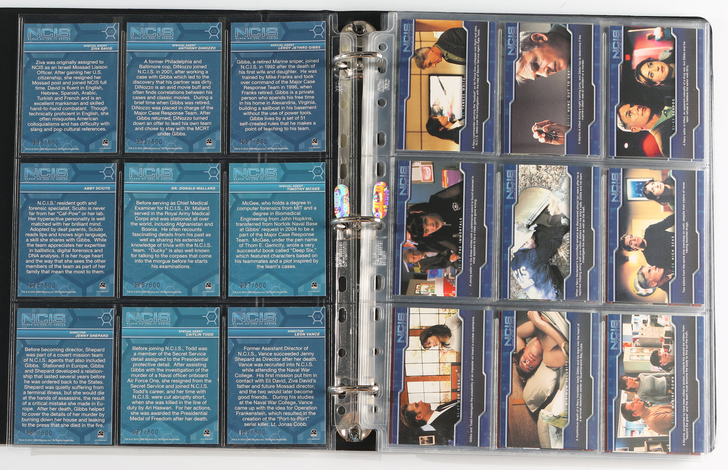 
                  
                    NCIS Rittenhouse Trading Cards 85pc LOT with 18 Cards Signed by Pauley Perrette, Bob Newhart, Sandra Hess, Alicia Coppola, Charles Durning, Michael Nouri, Cheryl Ladd, Sean Harmon, Stephanie Mello, Diane Neal, & More
                  
                
