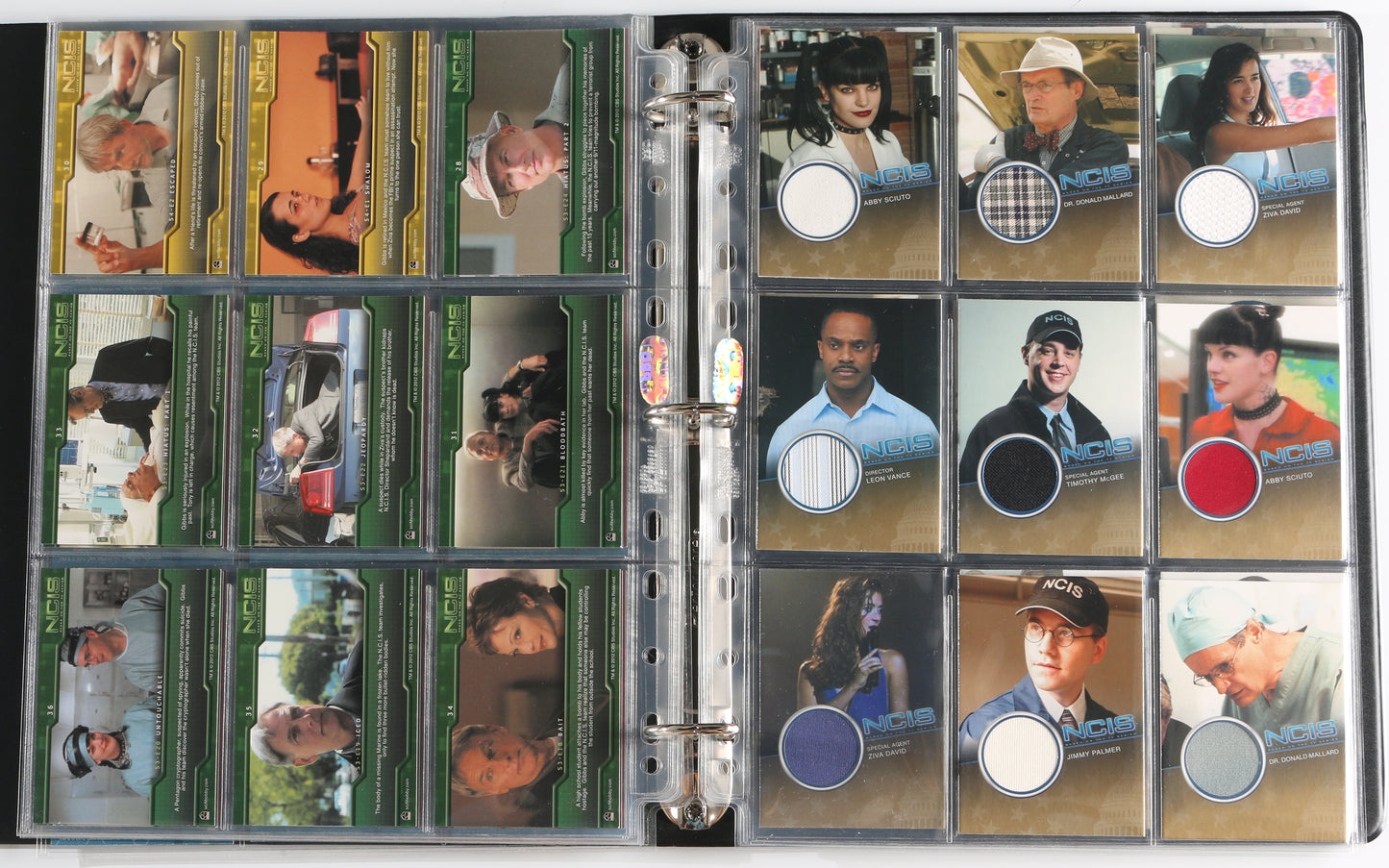 
                  
                    NCIS Rittenhouse Trading Cards 85pc LOT with 18 Cards Signed by Pauley Perrette, Bob Newhart, Sandra Hess, Alicia Coppola, Charles Durning, Michael Nouri, Cheryl Ladd, Sean Harmon, Stephanie Mello, Diane Neal, & More
                  
                