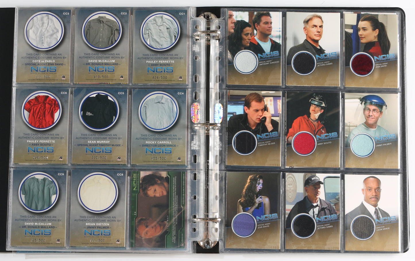 
                  
                    NCIS Rittenhouse Trading Cards 85pc LOT with 18 Cards Signed by Pauley Perrette, Bob Newhart, Sandra Hess, Alicia Coppola, Charles Durning, Michael Nouri, Cheryl Ladd, Sean Harmon, Stephanie Mello, Diane Neal, & More
                  
                