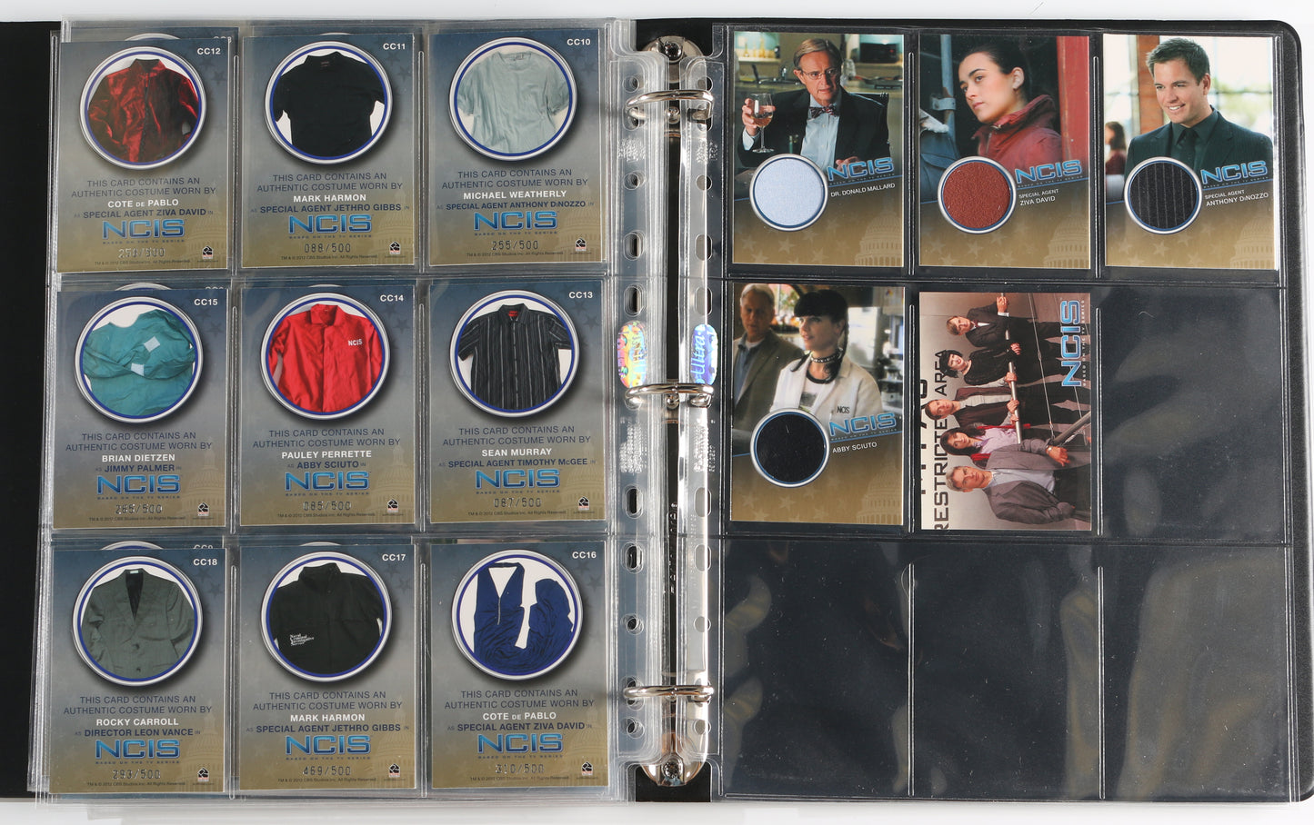 
                  
                    NCIS Rittenhouse Trading Cards 85pc LOT with 18 Cards Signed by Pauley Perrette, Bob Newhart, Sandra Hess, Alicia Coppola, Charles Durning, Michael Nouri, Cheryl Ladd, Sean Harmon, Stephanie Mello, Diane Neal, & More
                  
                