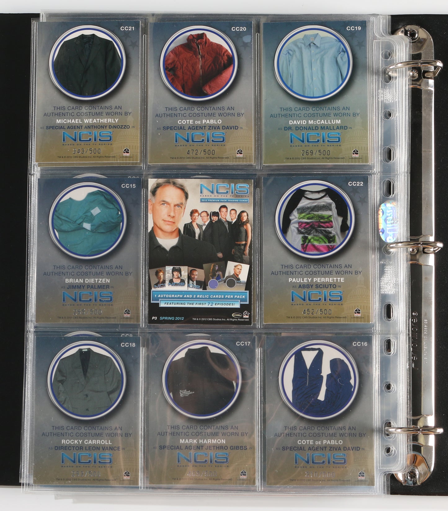 
                  
                    NCIS Rittenhouse Trading Cards 85pc LOT with 18 Cards Signed by Pauley Perrette, Bob Newhart, Sandra Hess, Alicia Coppola, Charles Durning, Michael Nouri, Cheryl Ladd, Sean Harmon, Stephanie Mello, Diane Neal, & More
                  
                