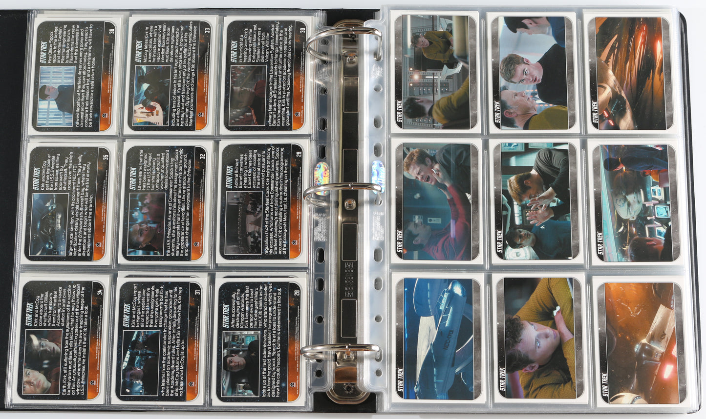 
                  
                    Star Trek Rittenhouse Trading Cards 265pc LOT with 32 Cards Signed by Ben Cross, Chris Pine, Zachary Quinto, Simon Pegg, Leonard Nimoy, Deep Roy, Scottie Thompson, Sonita Henry, Beau Billingslea, Greg Ellis, Reggie Lee, Richard Arnold, & More
                  
                