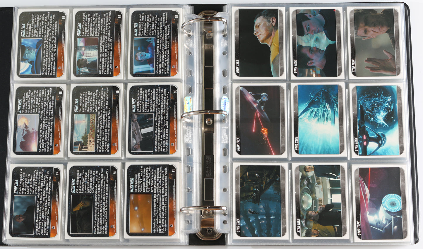 
                  
                    Star Trek Rittenhouse Trading Cards 265pc LOT with 32 Cards Signed by Ben Cross, Chris Pine, Zachary Quinto, Simon Pegg, Leonard Nimoy, Deep Roy, Scottie Thompson, Sonita Henry, Beau Billingslea, Greg Ellis, Reggie Lee, Richard Arnold, & More
                  
                