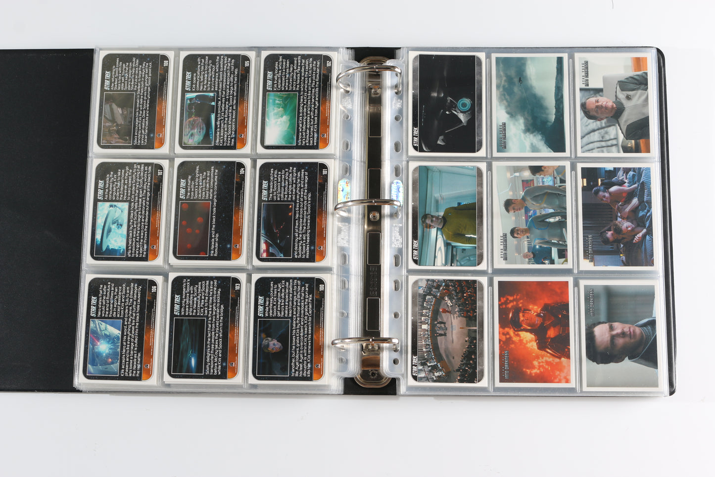 
                  
                    Star Trek Rittenhouse Trading Cards 265pc LOT with 32 Cards Signed by Ben Cross, Chris Pine, Zachary Quinto, Simon Pegg, Leonard Nimoy, Deep Roy, Scottie Thompson, Sonita Henry, Beau Billingslea, Greg Ellis, Reggie Lee, Richard Arnold, & More
                  
                