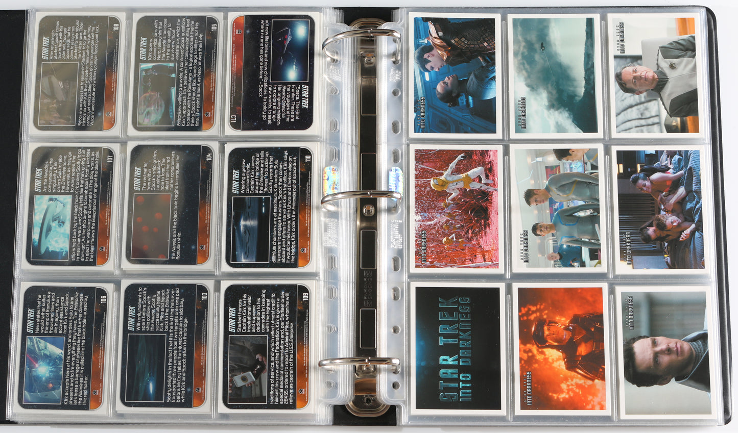 
                  
                    Star Trek Rittenhouse Trading Cards 265pc LOT with 32 Cards Signed by Ben Cross, Chris Pine, Zachary Quinto, Simon Pegg, Leonard Nimoy, Deep Roy, Scottie Thompson, Sonita Henry, Beau Billingslea, Greg Ellis, Reggie Lee, Richard Arnold, & More
                  
                