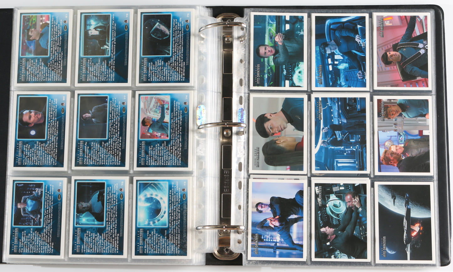 
                  
                    Star Trek Rittenhouse Trading Cards 265pc LOT with 32 Cards Signed by Ben Cross, Chris Pine, Zachary Quinto, Simon Pegg, Leonard Nimoy, Deep Roy, Scottie Thompson, Sonita Henry, Beau Billingslea, Greg Ellis, Reggie Lee, Richard Arnold, & More
                  
                