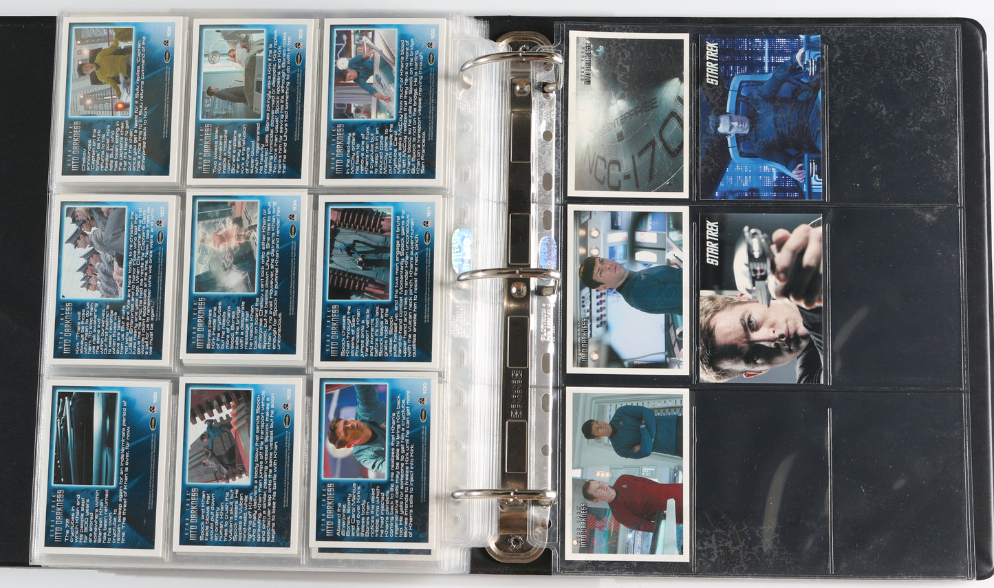 
                  
                    Star Trek Rittenhouse Trading Cards 265pc LOT with 32 Cards Signed by Ben Cross, Chris Pine, Zachary Quinto, Simon Pegg, Leonard Nimoy, Deep Roy, Scottie Thompson, Sonita Henry, Beau Billingslea, Greg Ellis, Reggie Lee, Richard Arnold, & More
                  
                