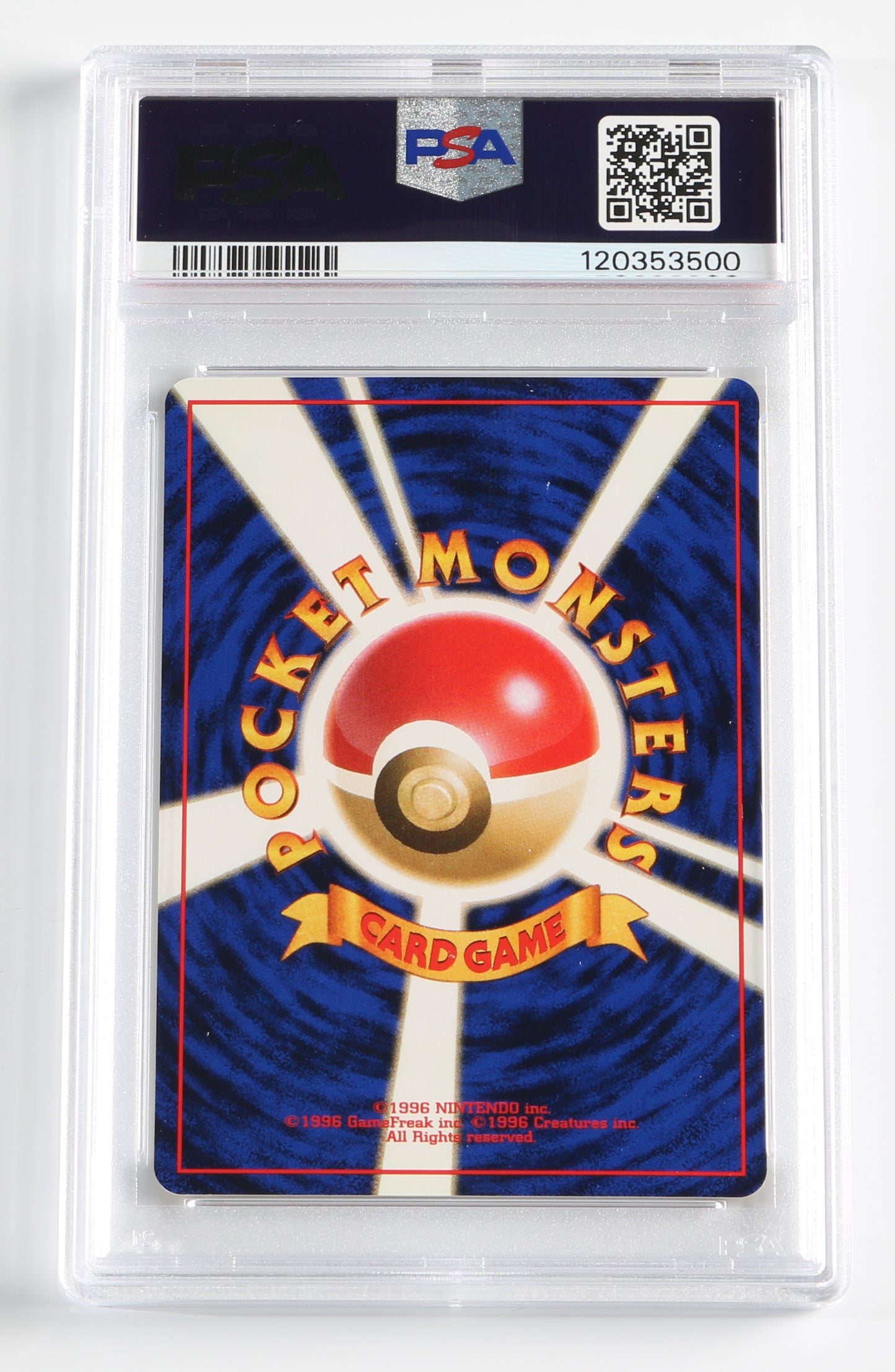
                  
                    Lt. Surge's Secret Plan Trainer Gym (PSA Encapsulated Grade Mint 9) 1998 Japanese Pokemon Trading Card
                  
                