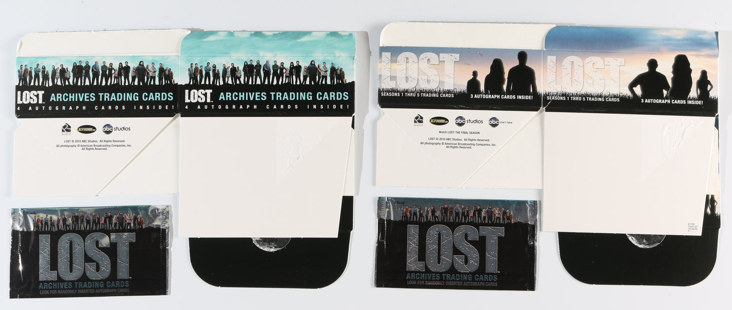 
                  
                    LOST Rittenhouse Trading Cards 315pc LOT with 59 Cards Signed by Harold Perrineau, Yunjin Kim, Daniel Dae Kim, Henry Ian Cusick, Terry O'Quinn, Michael Emerson, Cynthia Watros, Michelle Rodriguez, Ken Leung, Francis Chau, Tana Raymonde, & More
                  
                