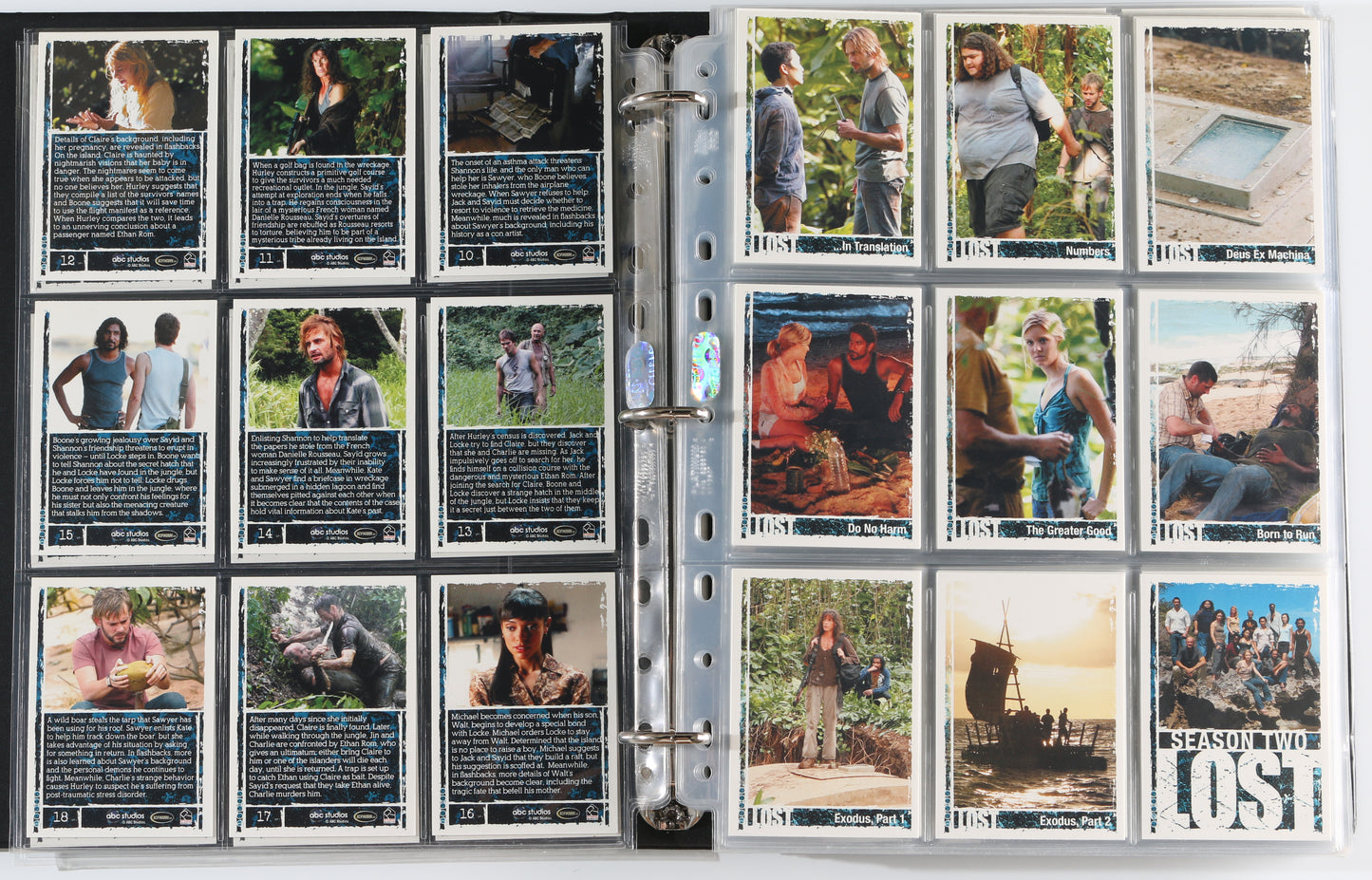 
                  
                    LOST Rittenhouse Trading Cards 315pc LOT with 59 Cards Signed by Harold Perrineau, Yunjin Kim, Daniel Dae Kim, Henry Ian Cusick, Terry O'Quinn, Michael Emerson, Cynthia Watros, Michelle Rodriguez, Ken Leung, Francis Chau, Tana Raymonde, & More
                  
                
