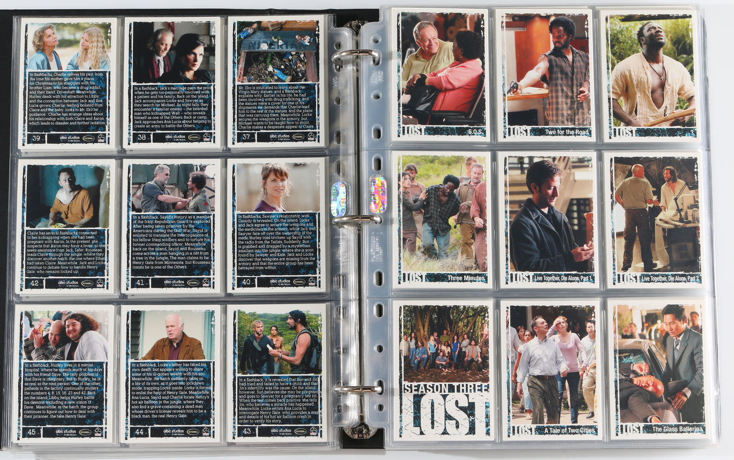 
                  
                    LOST Rittenhouse Trading Cards 315pc LOT with 59 Cards Signed by Harold Perrineau, Yunjin Kim, Daniel Dae Kim, Henry Ian Cusick, Terry O'Quinn, Michael Emerson, Cynthia Watros, Michelle Rodriguez, Ken Leung, Francis Chau, Tana Raymonde, & More
                  
                