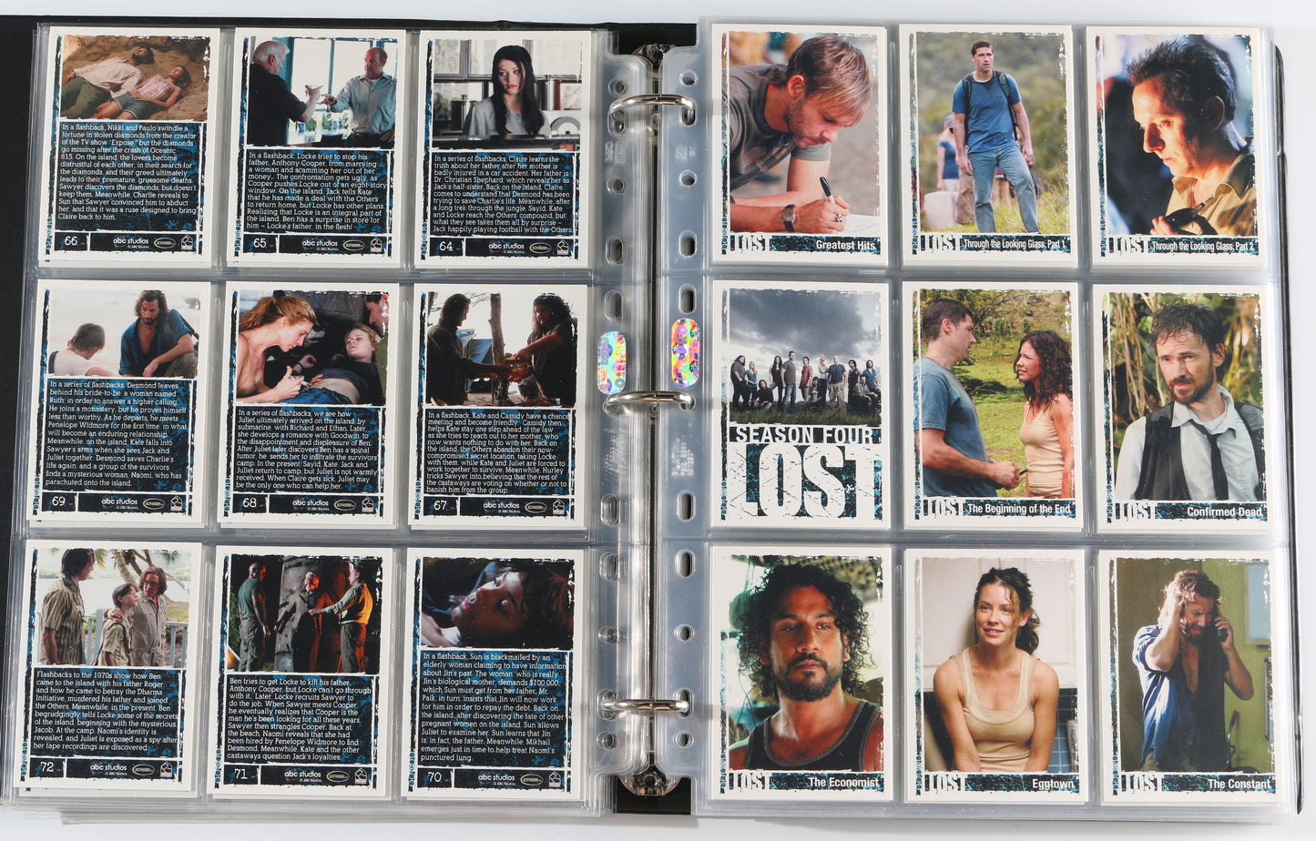 
                  
                    LOST Rittenhouse Trading Cards 315pc LOT with 59 Cards Signed by Harold Perrineau, Yunjin Kim, Daniel Dae Kim, Henry Ian Cusick, Terry O'Quinn, Michael Emerson, Cynthia Watros, Michelle Rodriguez, Ken Leung, Francis Chau, Tana Raymonde, & More
                  
                