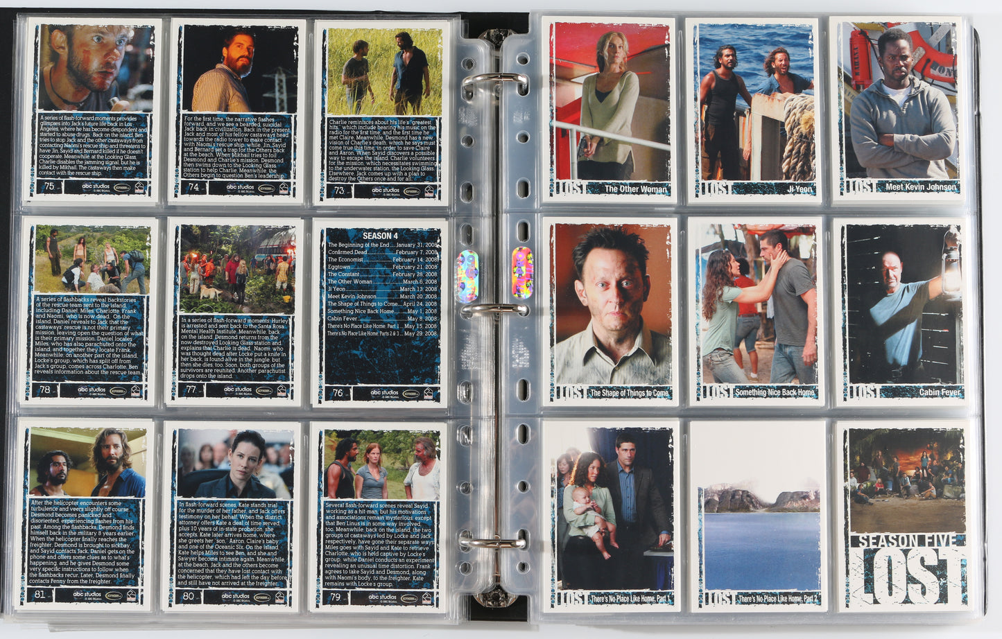 
                  
                    LOST Rittenhouse Trading Cards 315pc LOT with 59 Cards Signed by Harold Perrineau, Yunjin Kim, Daniel Dae Kim, Henry Ian Cusick, Terry O'Quinn, Michael Emerson, Cynthia Watros, Michelle Rodriguez, Ken Leung, Francis Chau, Tana Raymonde, & More
                  
                