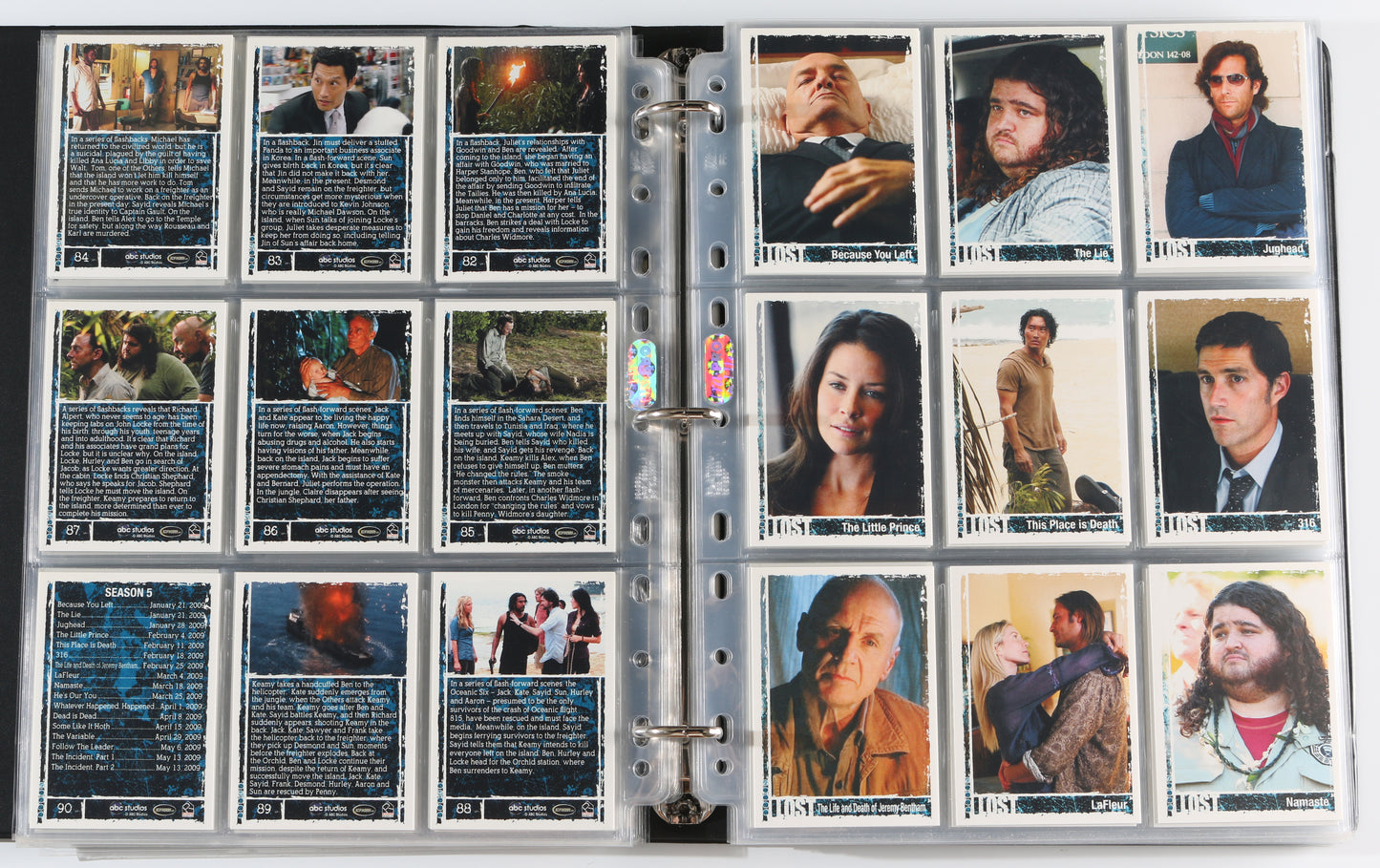 
                  
                    LOST Rittenhouse Trading Cards 315pc LOT with 59 Cards Signed by Harold Perrineau, Yunjin Kim, Daniel Dae Kim, Henry Ian Cusick, Terry O'Quinn, Michael Emerson, Cynthia Watros, Michelle Rodriguez, Ken Leung, Francis Chau, Tana Raymonde, & More
                  
                