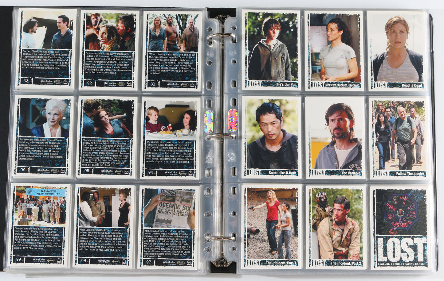 
                  
                    LOST Rittenhouse Trading Cards 315pc LOT with 59 Cards Signed by Harold Perrineau, Yunjin Kim, Daniel Dae Kim, Henry Ian Cusick, Terry O'Quinn, Michael Emerson, Cynthia Watros, Michelle Rodriguez, Ken Leung, Francis Chau, Tana Raymonde, & More
                  
                
