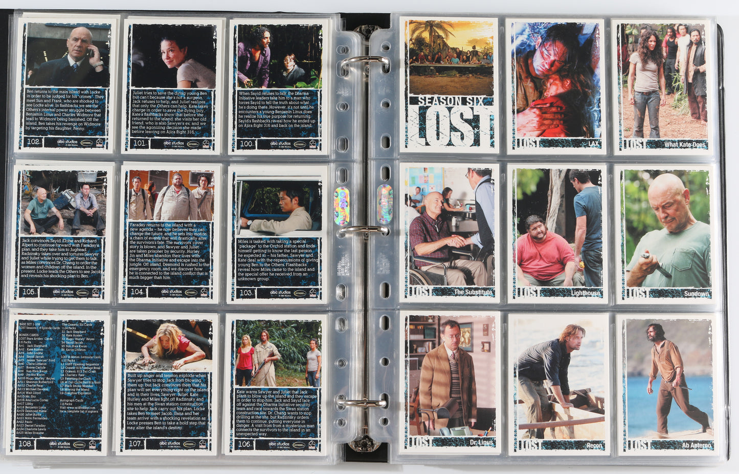 
                  
                    LOST Rittenhouse Trading Cards 315pc LOT with 59 Cards Signed by Harold Perrineau, Yunjin Kim, Daniel Dae Kim, Henry Ian Cusick, Terry O'Quinn, Michael Emerson, Cynthia Watros, Michelle Rodriguez, Ken Leung, Francis Chau, Tana Raymonde, & More
                  
                