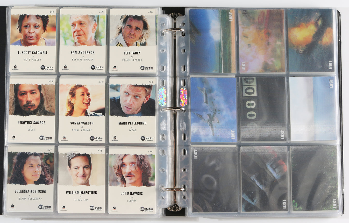 
                  
                    LOST Rittenhouse Trading Cards 315pc LOT with 59 Cards Signed by Harold Perrineau, Yunjin Kim, Daniel Dae Kim, Henry Ian Cusick, Terry O'Quinn, Michael Emerson, Cynthia Watros, Michelle Rodriguez, Ken Leung, Francis Chau, Tana Raymonde, & More
                  
                