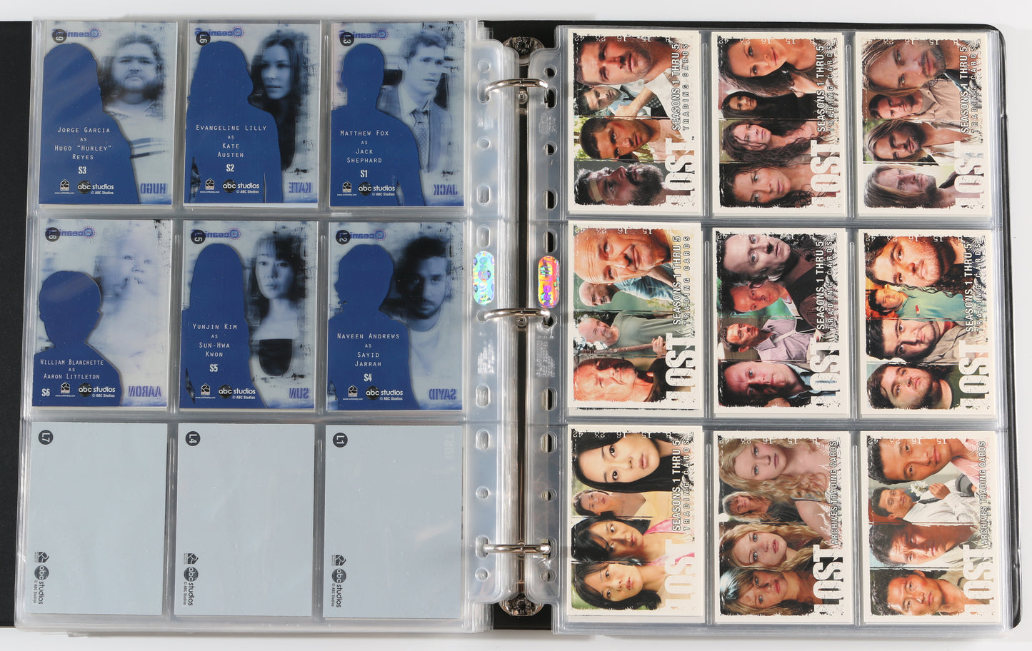 
                  
                    LOST Rittenhouse Trading Cards 315pc LOT with 59 Cards Signed by Harold Perrineau, Yunjin Kim, Daniel Dae Kim, Henry Ian Cusick, Terry O'Quinn, Michael Emerson, Cynthia Watros, Michelle Rodriguez, Ken Leung, Francis Chau, Tana Raymonde, & More
                  
                