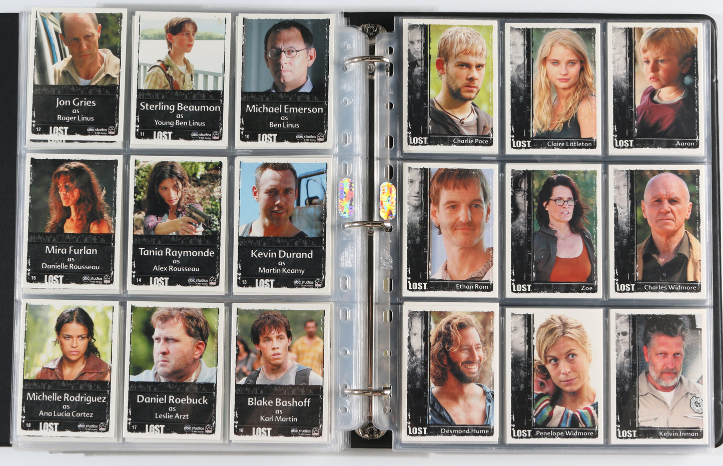 
                  
                    LOST Rittenhouse Trading Cards 315pc LOT with 59 Cards Signed by Harold Perrineau, Yunjin Kim, Daniel Dae Kim, Henry Ian Cusick, Terry O'Quinn, Michael Emerson, Cynthia Watros, Michelle Rodriguez, Ken Leung, Francis Chau, Tana Raymonde, & More
                  
                