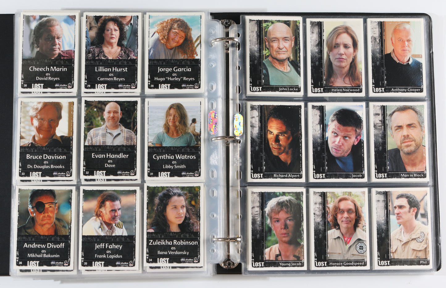 
                  
                    LOST Rittenhouse Trading Cards 315pc LOT with 59 Cards Signed by Harold Perrineau, Yunjin Kim, Daniel Dae Kim, Henry Ian Cusick, Terry O'Quinn, Michael Emerson, Cynthia Watros, Michelle Rodriguez, Ken Leung, Francis Chau, Tana Raymonde, & More
                  
                