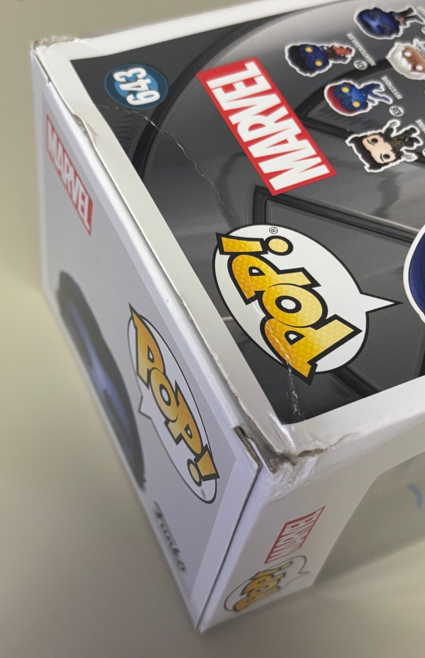 
                  
                    Nicholas Hoult as Beast in X-Men Signed Funko POP! #643 with Character Name
                  
                