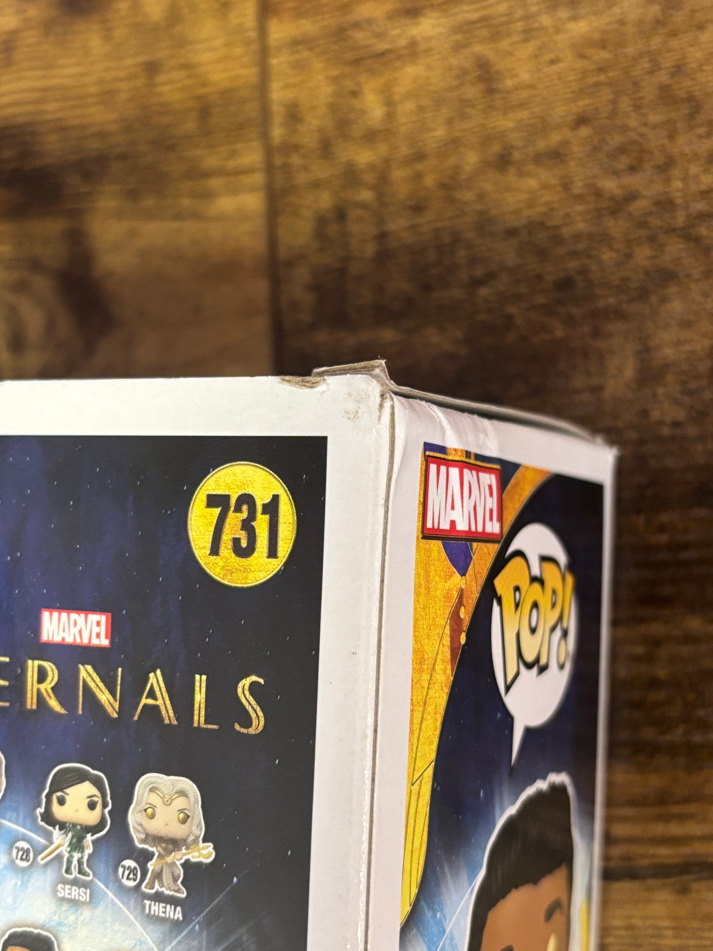 
                  
                    Kumail Nanjiani as Kingo in The Eternals Signed Funko POP! #731 with Character Name
                  
                