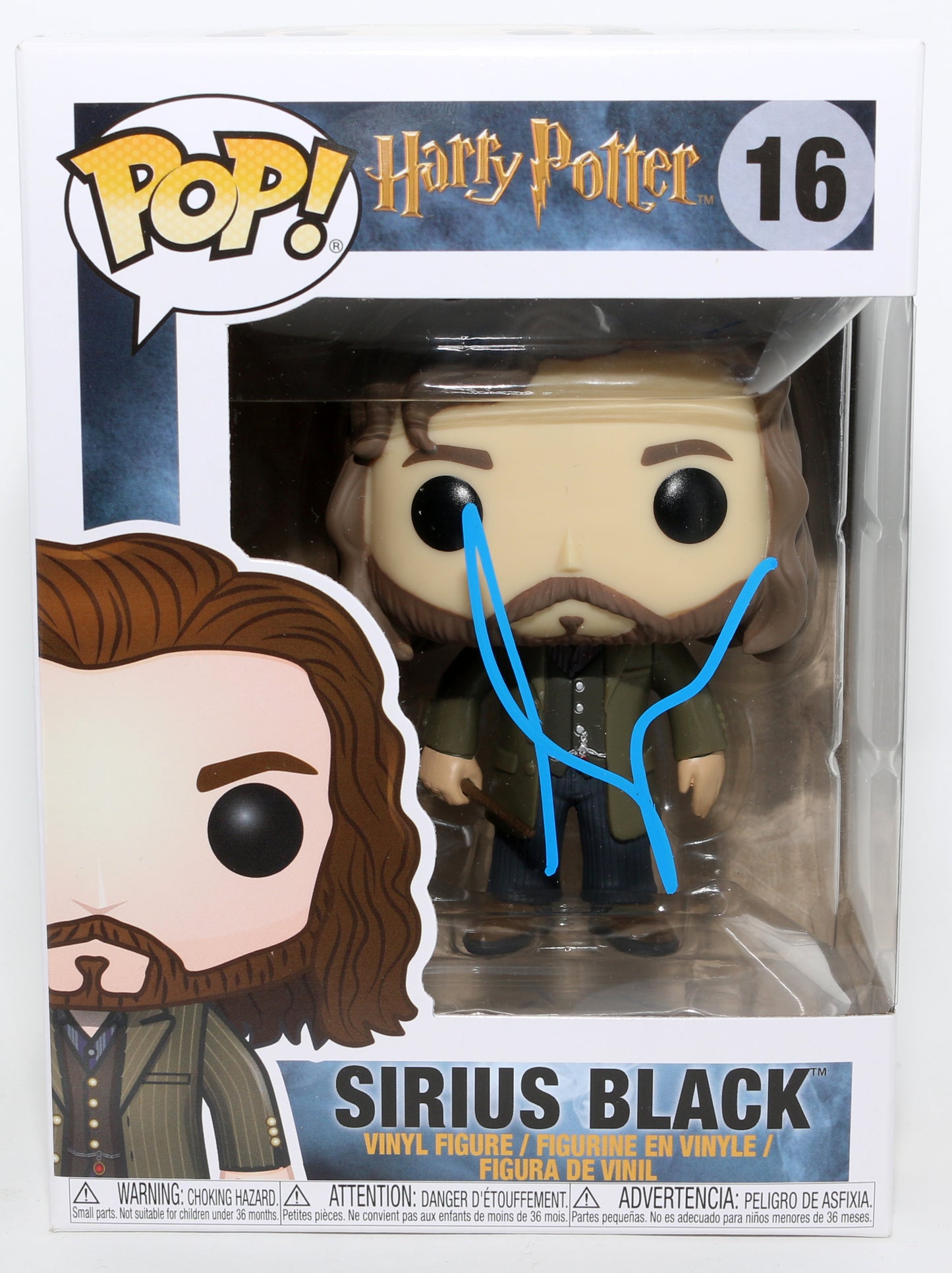 
                  
                    Gary Oldman as Sirius Black in Harry Potter & the Order of the Phoenix Signed Funko POP! #16
                  
                
