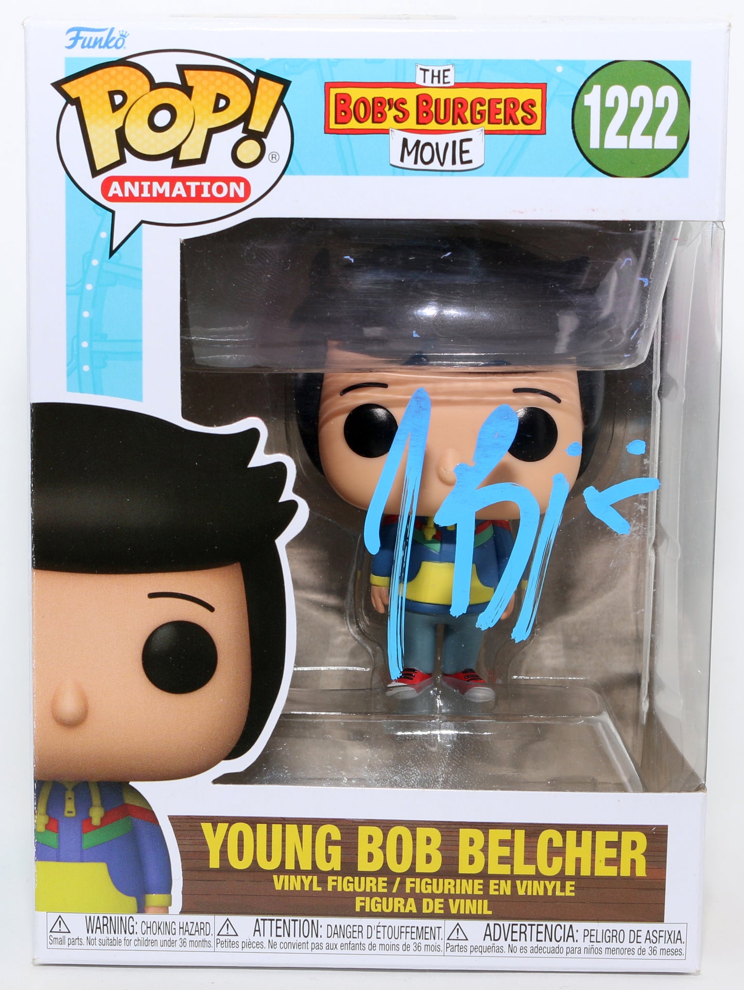 
                  
                    H. Jon Benjamin as Young Bob Belcher in The Bob's Burgers Movie Signed Funko POP! #1222
                  
                