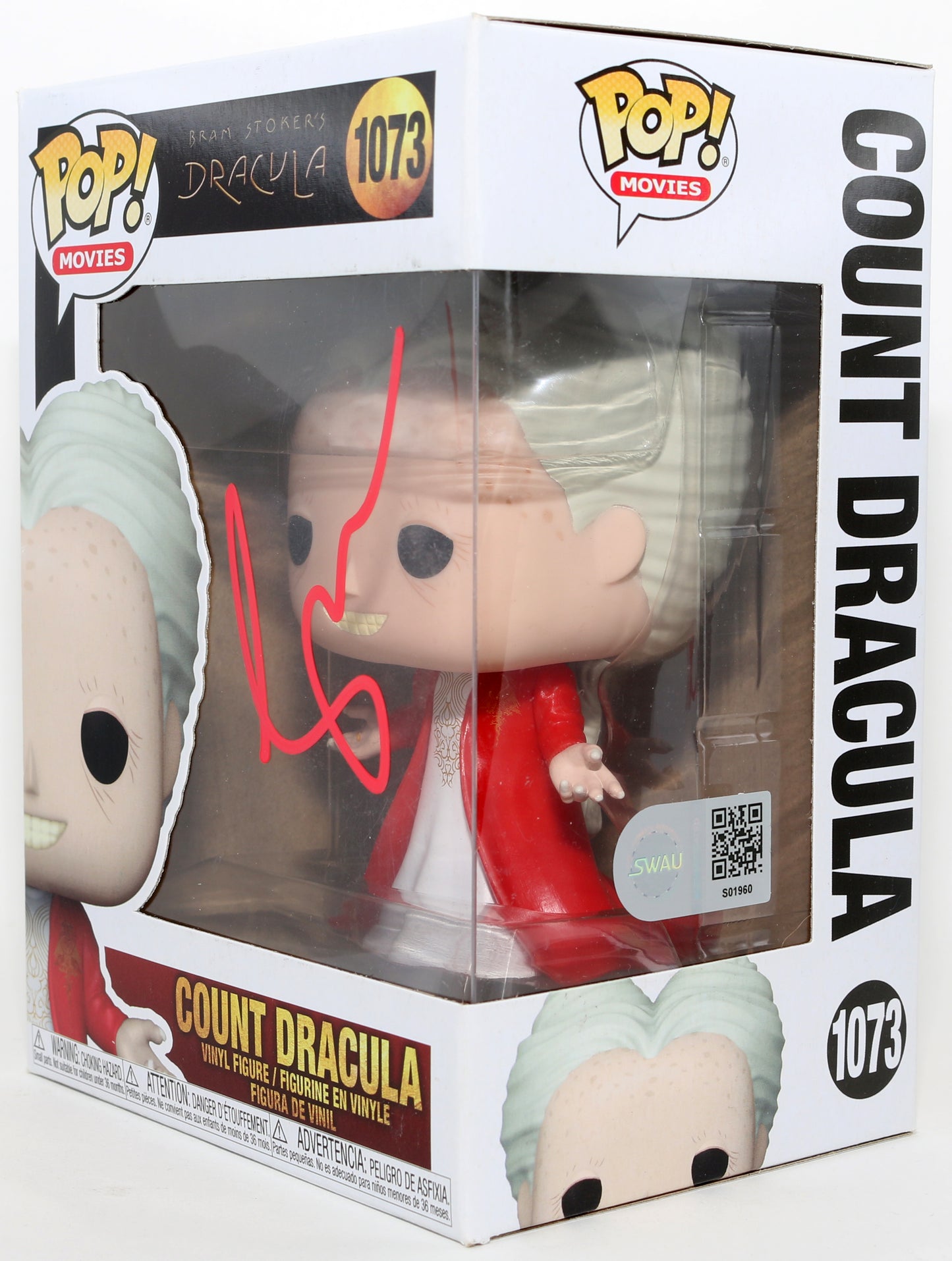 
                  
                    Gary Oldman as Count Dracula in Bram Stoker's Dracula (SWAU) Signed Funko POP! #1073
                  
                