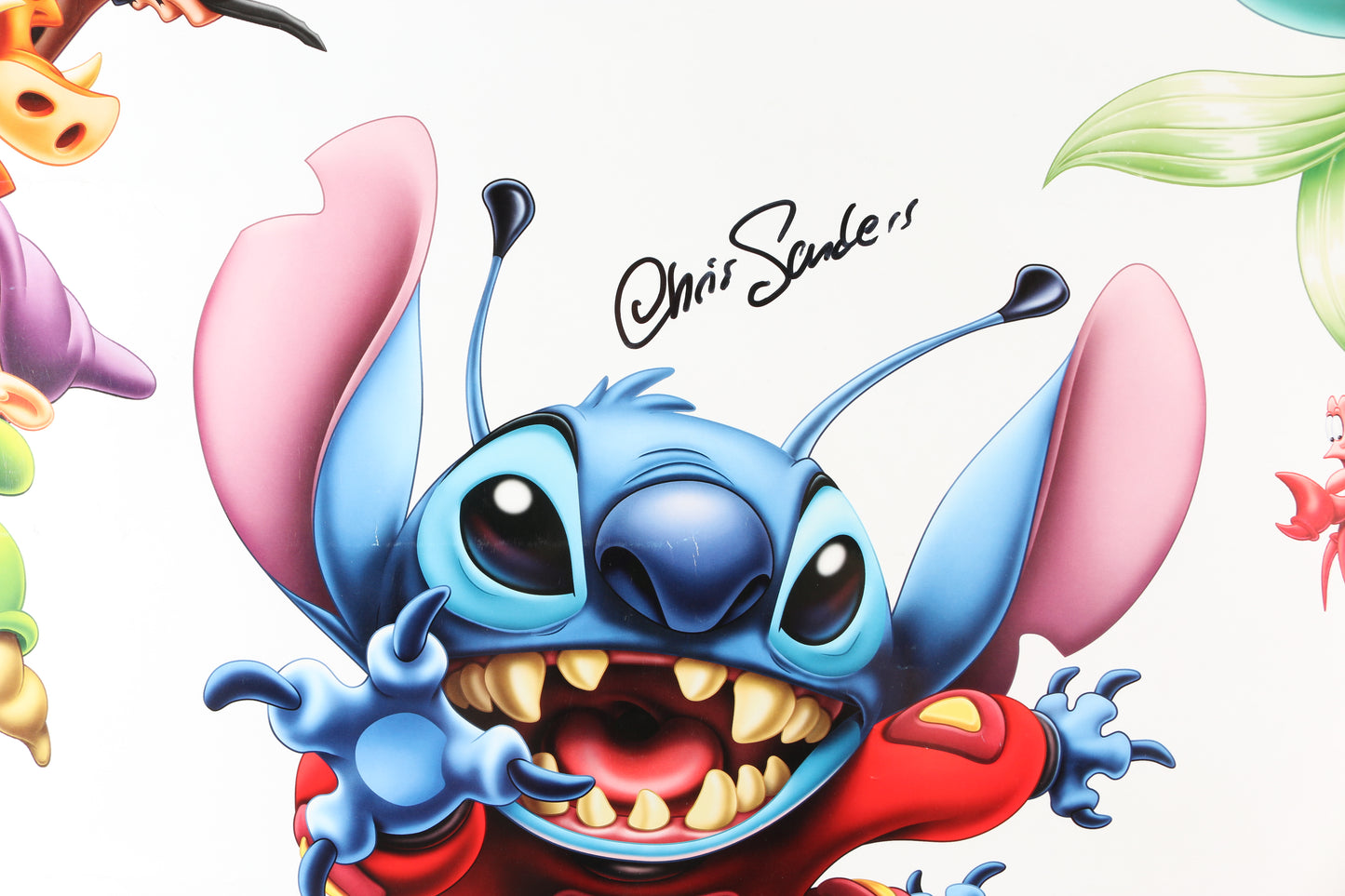 
                  
                    Chris Sanders as Stitch in Lilo & Stitch Signed 27x40 Poster
                  
                