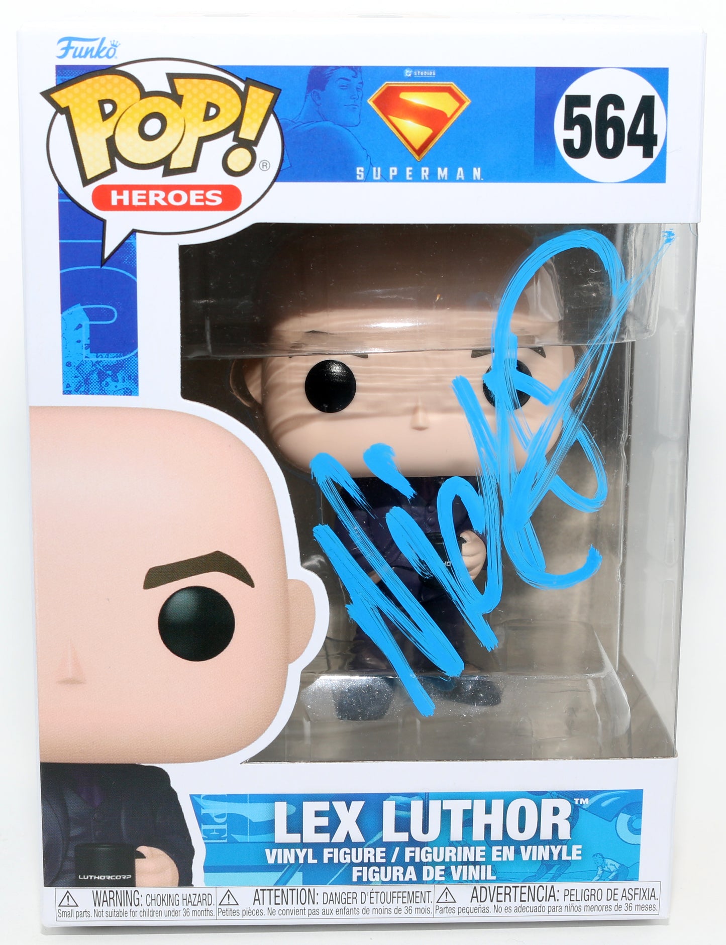 
                  
                    Nicholas Hoult as Lex Luthor in James Gunn's Superman Signed Funko POP! #564
                  
                