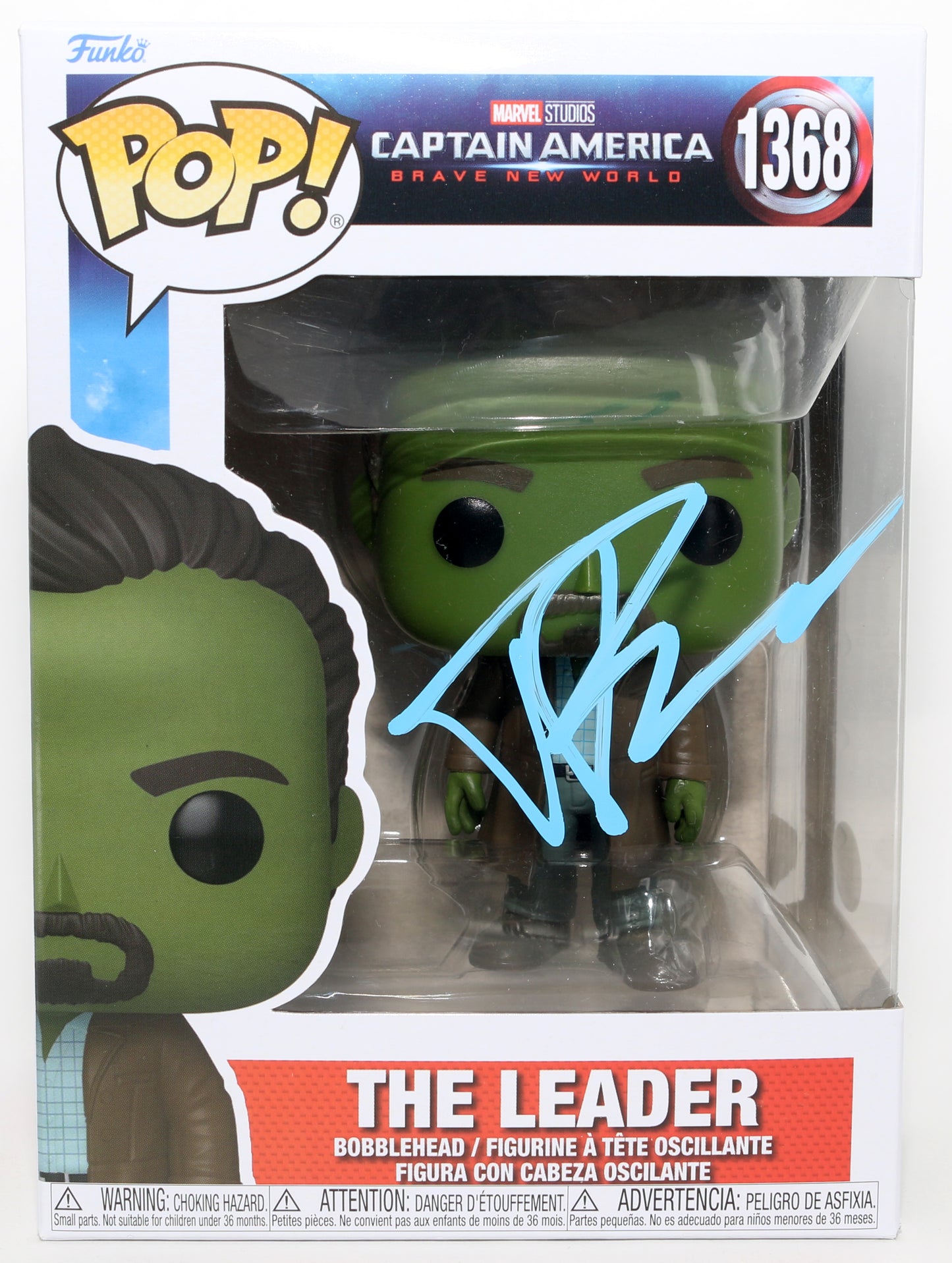 
                  
                    Tim Blake Nelson as The Leader / Samuel Sterns in Captain America: Brave New World (JSA) Signed Funko POP! #1368
                  
                