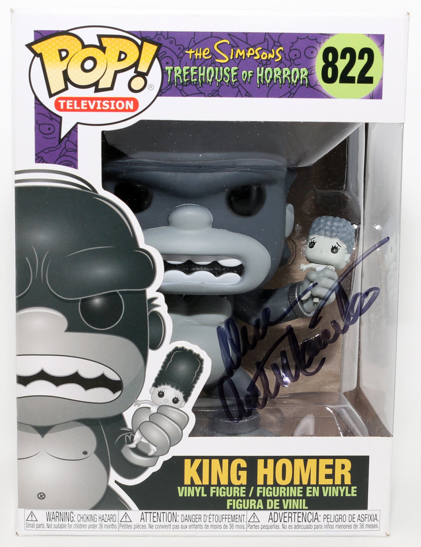 
                  
                    Dan Castellaneta as King Homer in The Simpsons: Treehouse of Horror Signed Funko POP! #822
                  
                