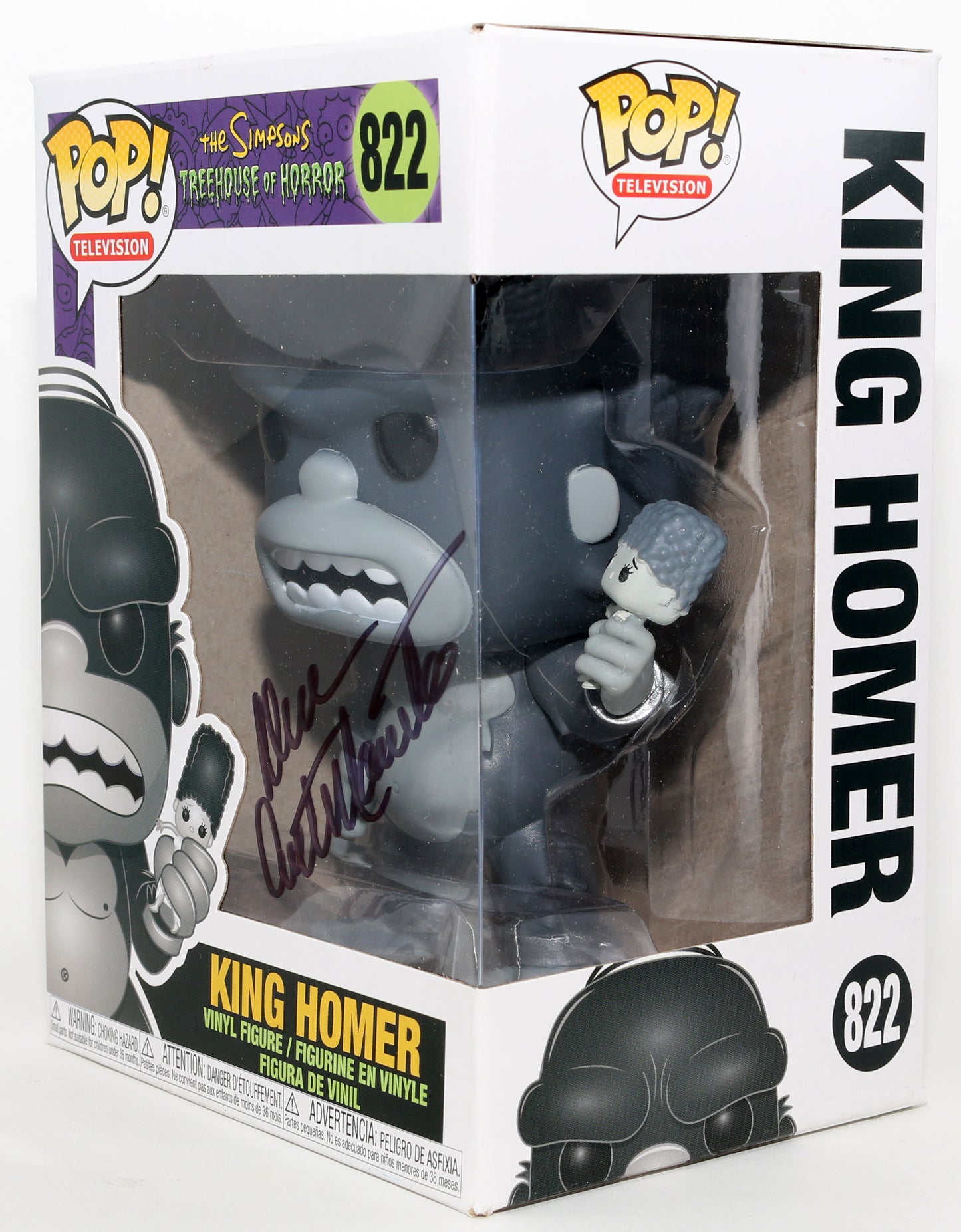 
                  
                    Dan Castellaneta as King Homer in The Simpsons: Treehouse of Horror Signed Funko POP! #822
                  
                