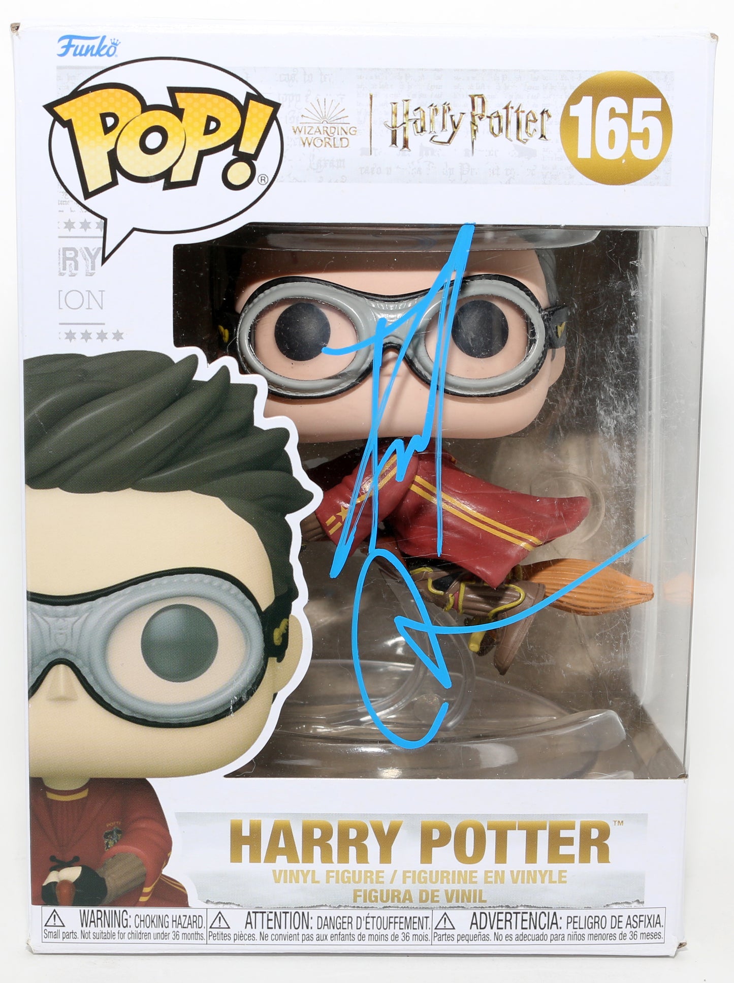 
                  
                    Daniel Radcliffe as Harry Potter in Harry Potter Signed Funko POP! #165
                  
                
