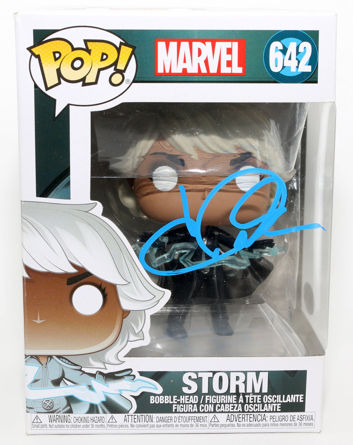 
                  
                    Halle Berry as Storm in X-Men (JSA) Signed Funko POP! #642
                  
                