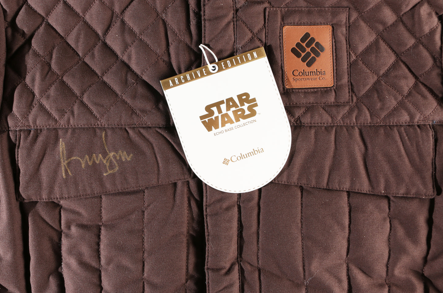 
                  
                    Harrison Ford as Han Solo in Star Wars: The Empire Strikes Back Signed Limited Edition Columbia Prop Replica Parka Jacket
                  
                