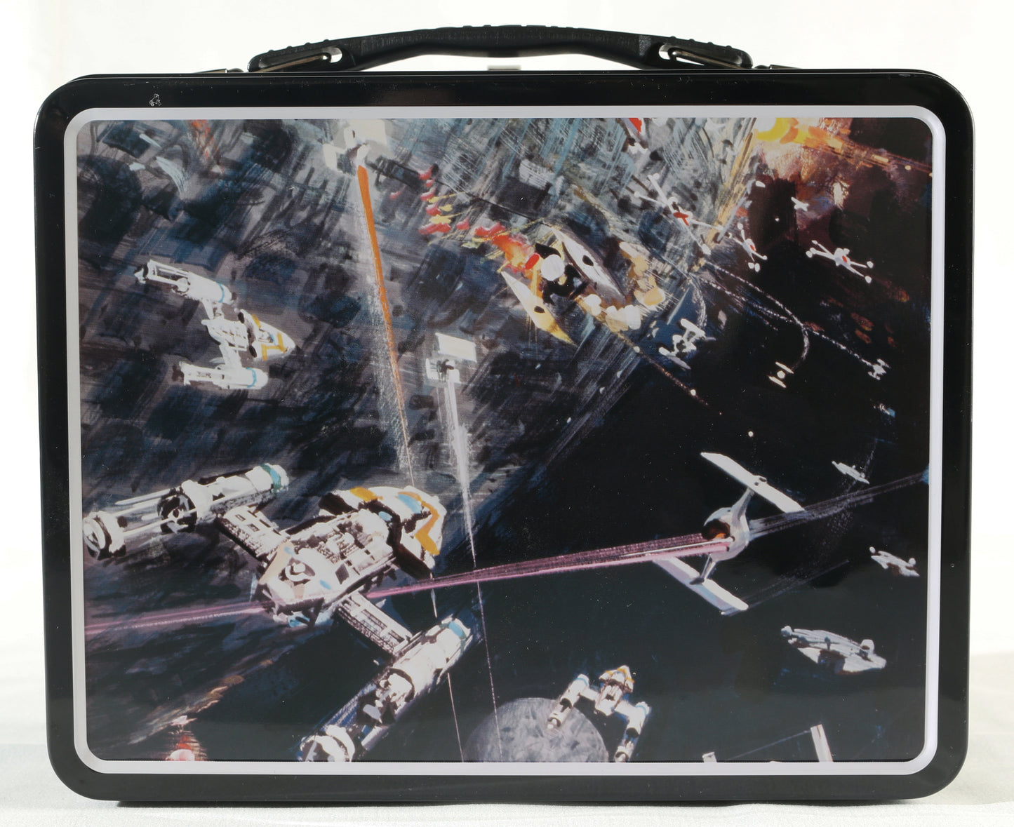 
                  
                    Mark Hamill as Luke Skywalker in Star Wars: A New Hope Signed Lunch Box with Quote
                  
                