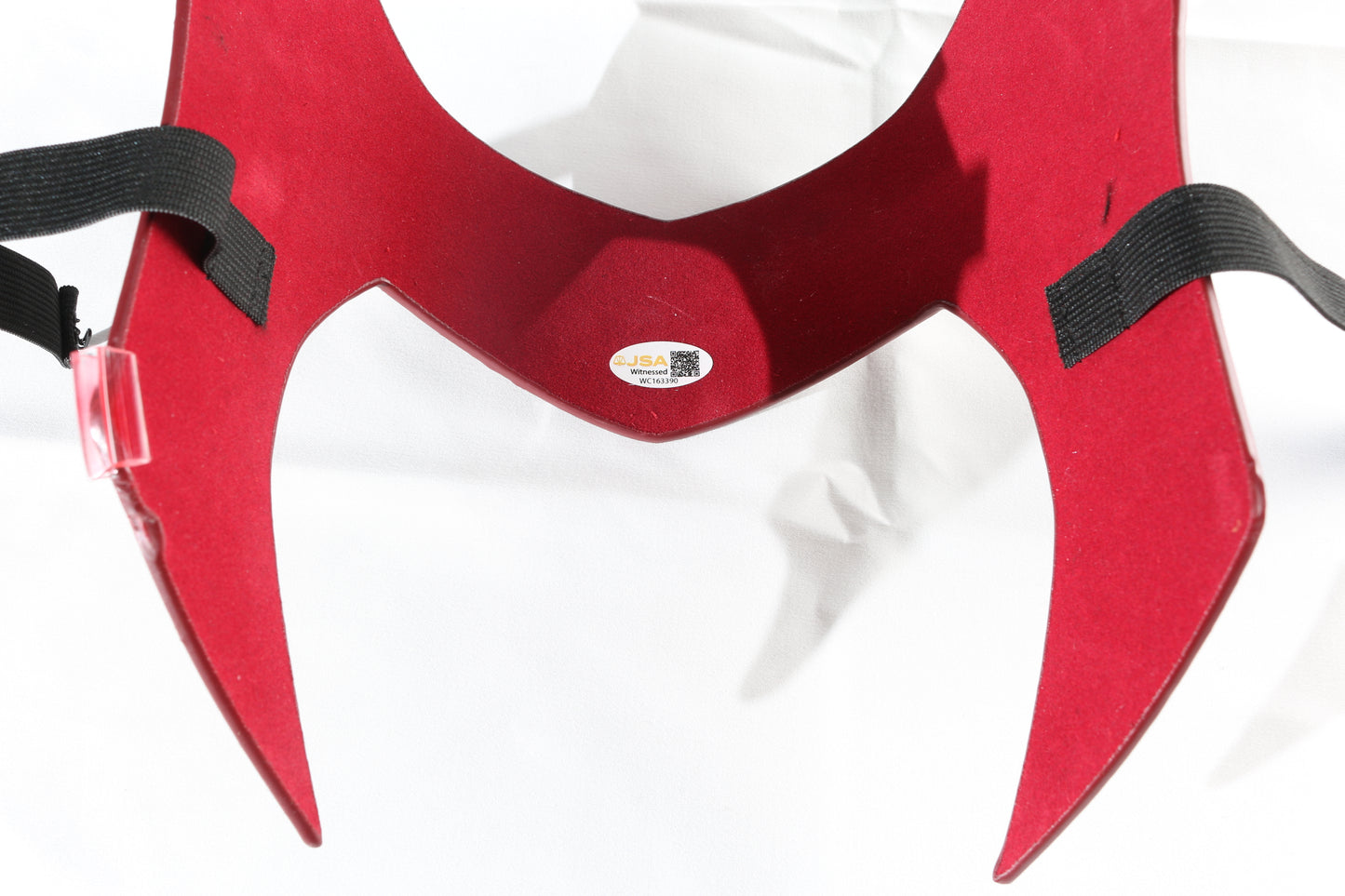 
                  
                    Elizabeth Olsen as Scarlet Witch in WandaVision (JSA) Signed Prop Replica Tiara with Character Name
                  
                