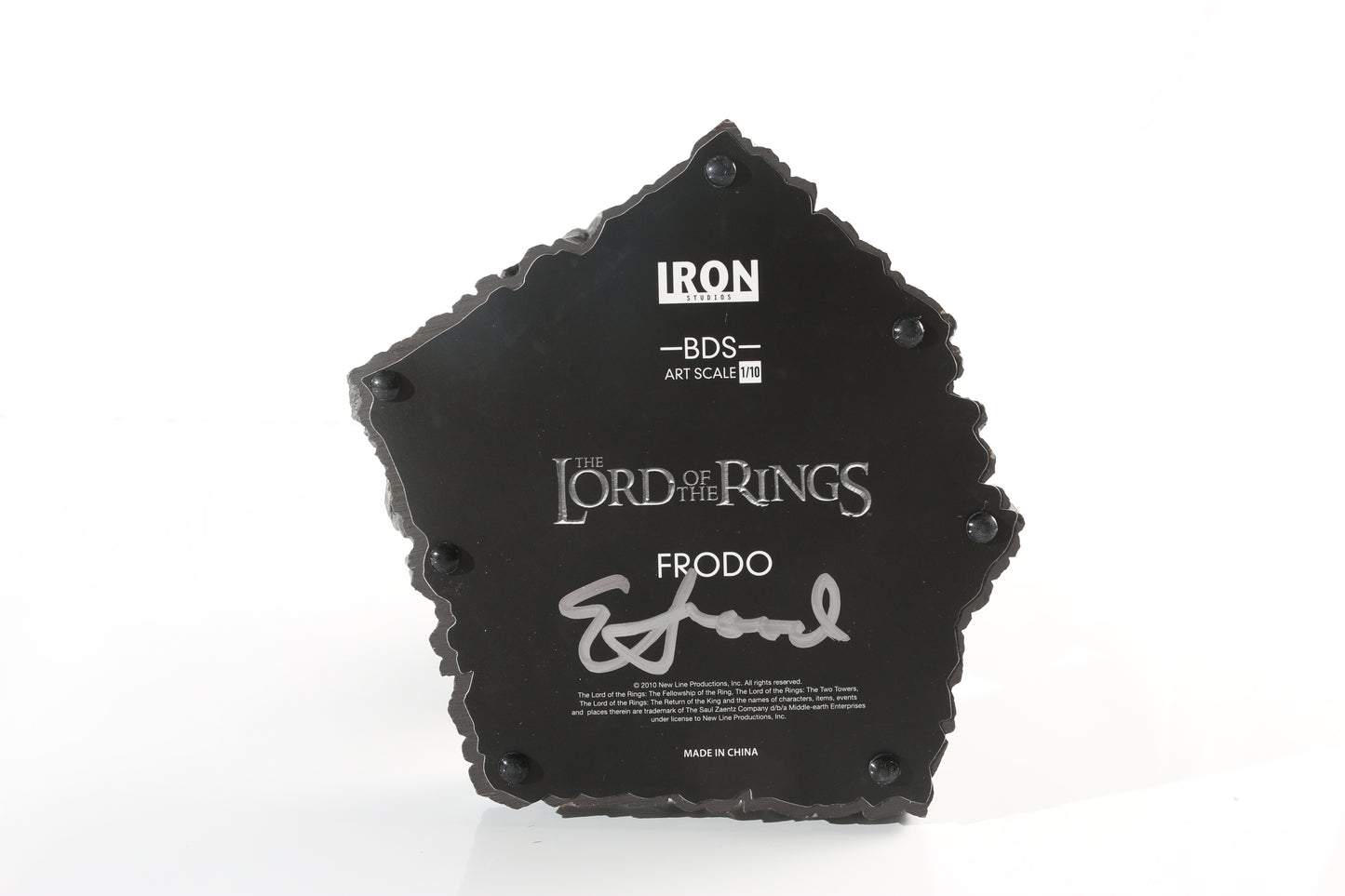 
                  
                    Elijah Wood as Frodo Baggins in The Lord of the Rings Signed Iron Studios Art Scale 1/10 Collectible Statue
                  
                