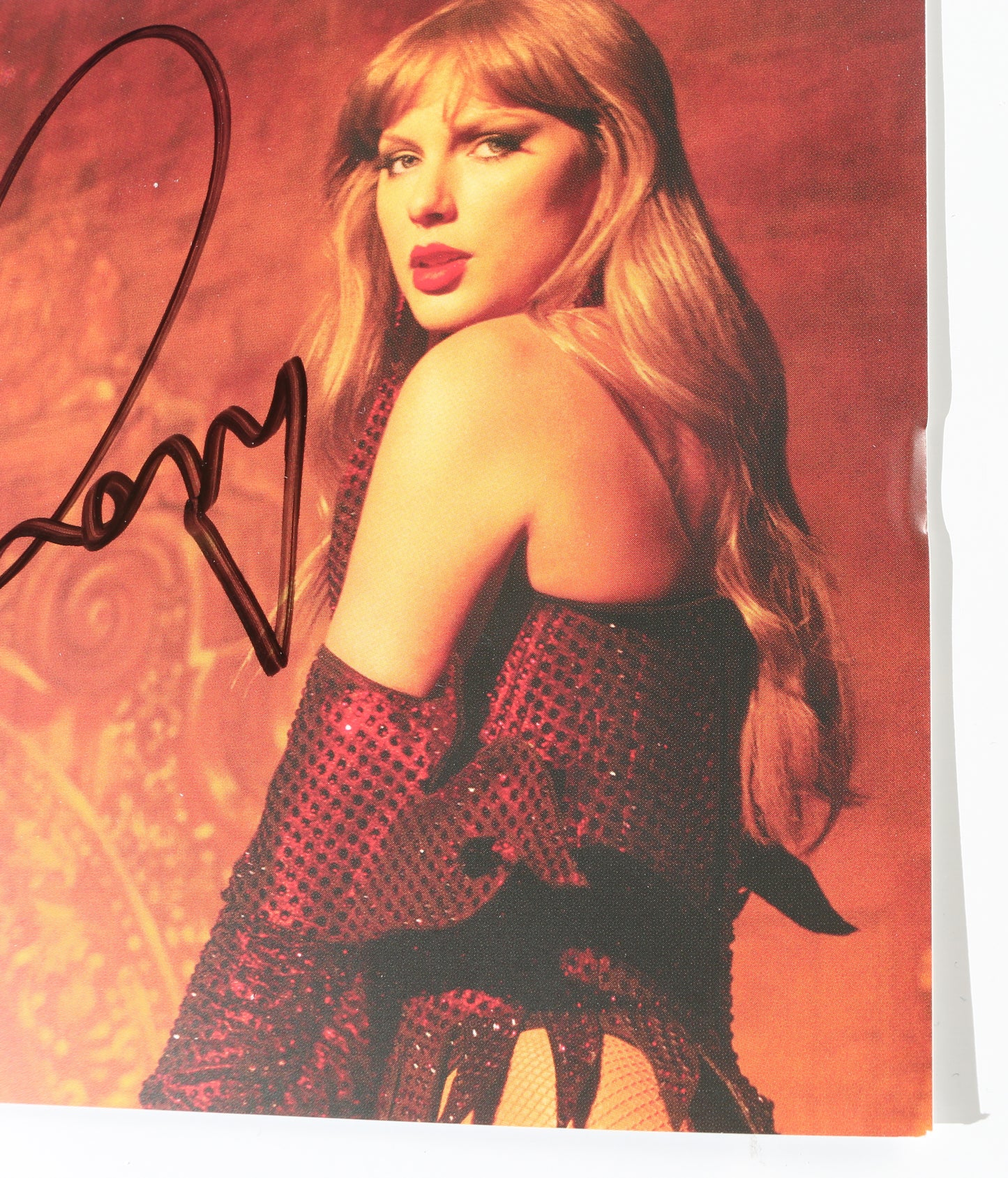 
                  
                    Taylor Swift: The Life of a Showgirl Complete 4pc Set of all CD Album Insert Variants Signed by Taylor Swift
                  
                