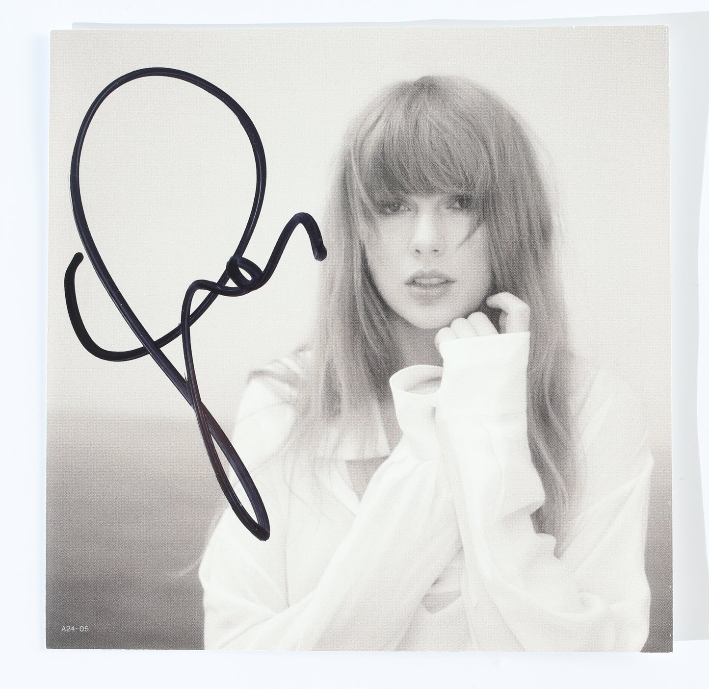 
                  
                    Taylor Swift: The Tortured Poets Department CD Album Insert Signed by Taylor Swift
                  
                