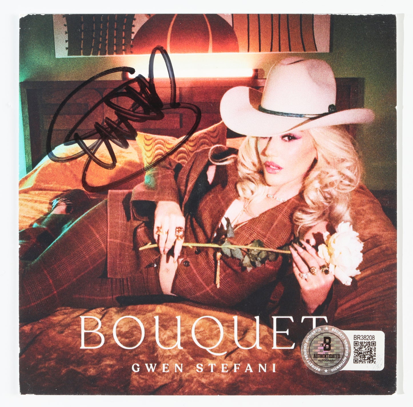 
                  
                    Gwen Stefani: Bouquet CD Album (Beckett) Signed by Gwen Stefani
                  
                
