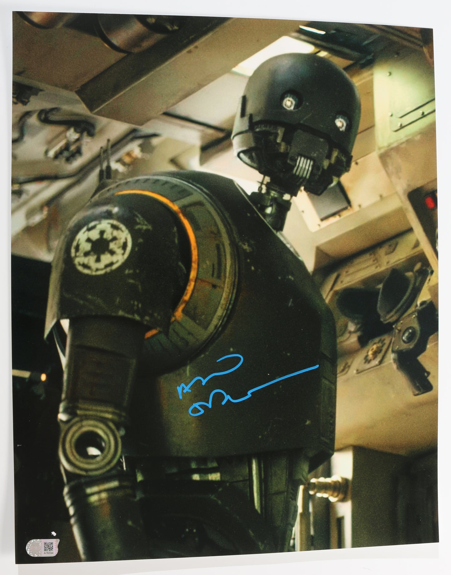 
                  
                    Alan Tudyk as K-2SO in Rogue One: A Star Wars Story (SWAU) Signed 16x20 Photo
                  
                